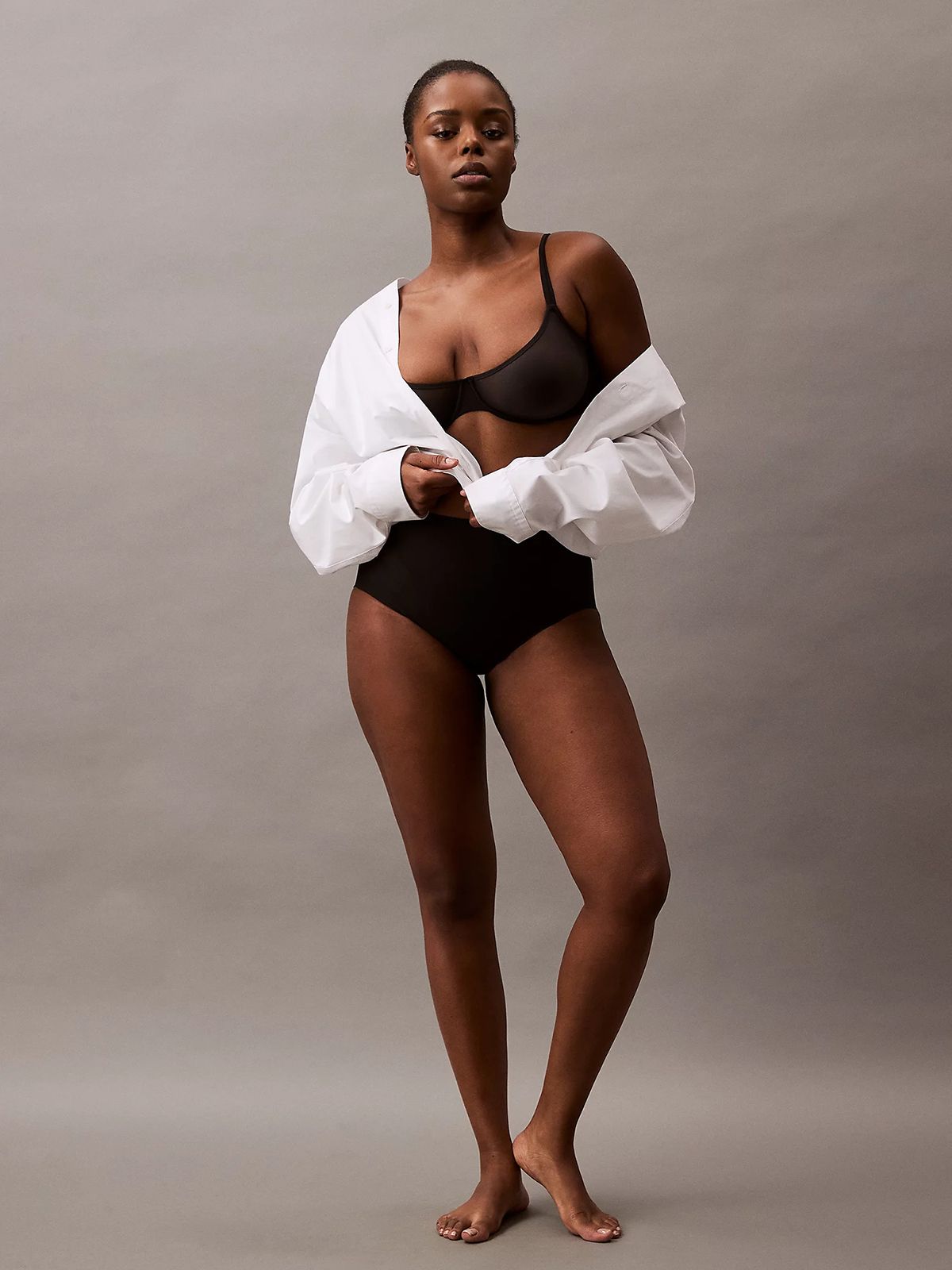 High Waisted Shapewear Briefs - Stay Put Stretch