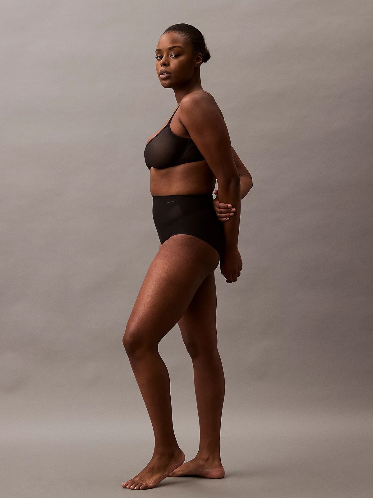 High Waisted Shapewear Briefs - Stay Put Stretch