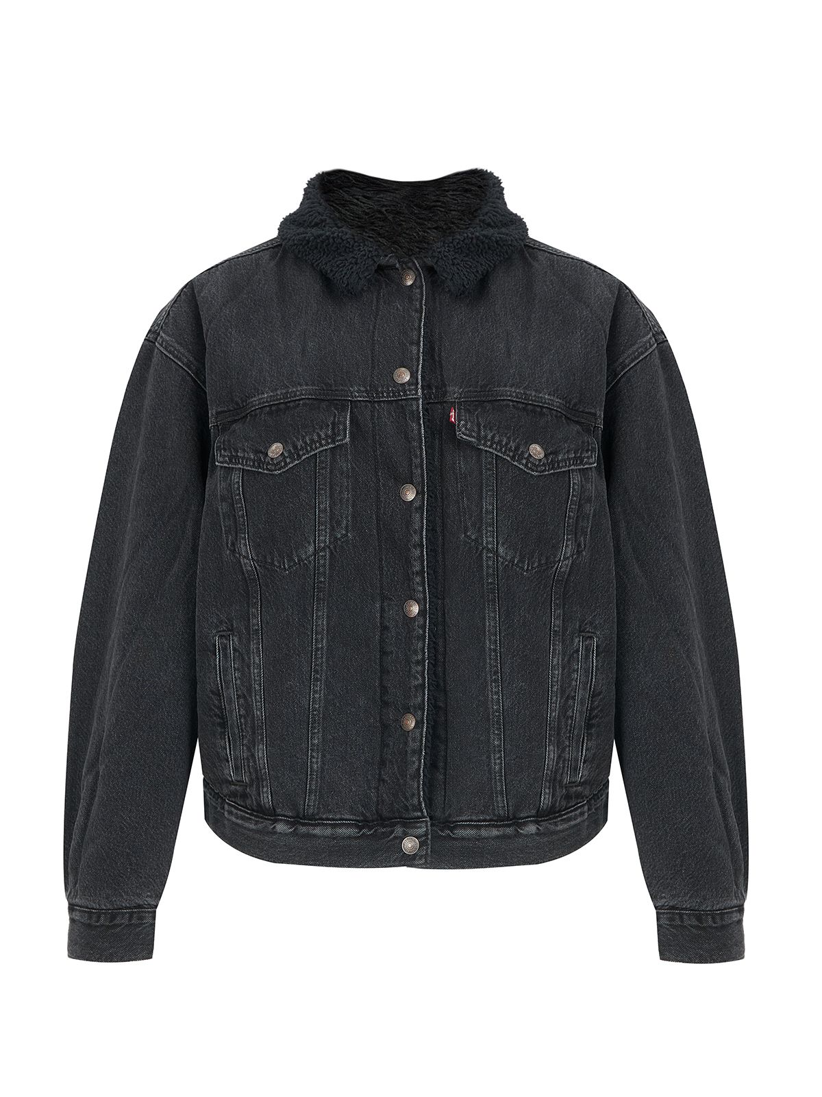 90's sherpa trucker jacket