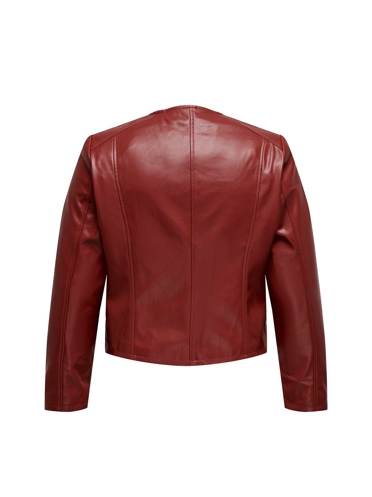 Carecho faux leather jacket