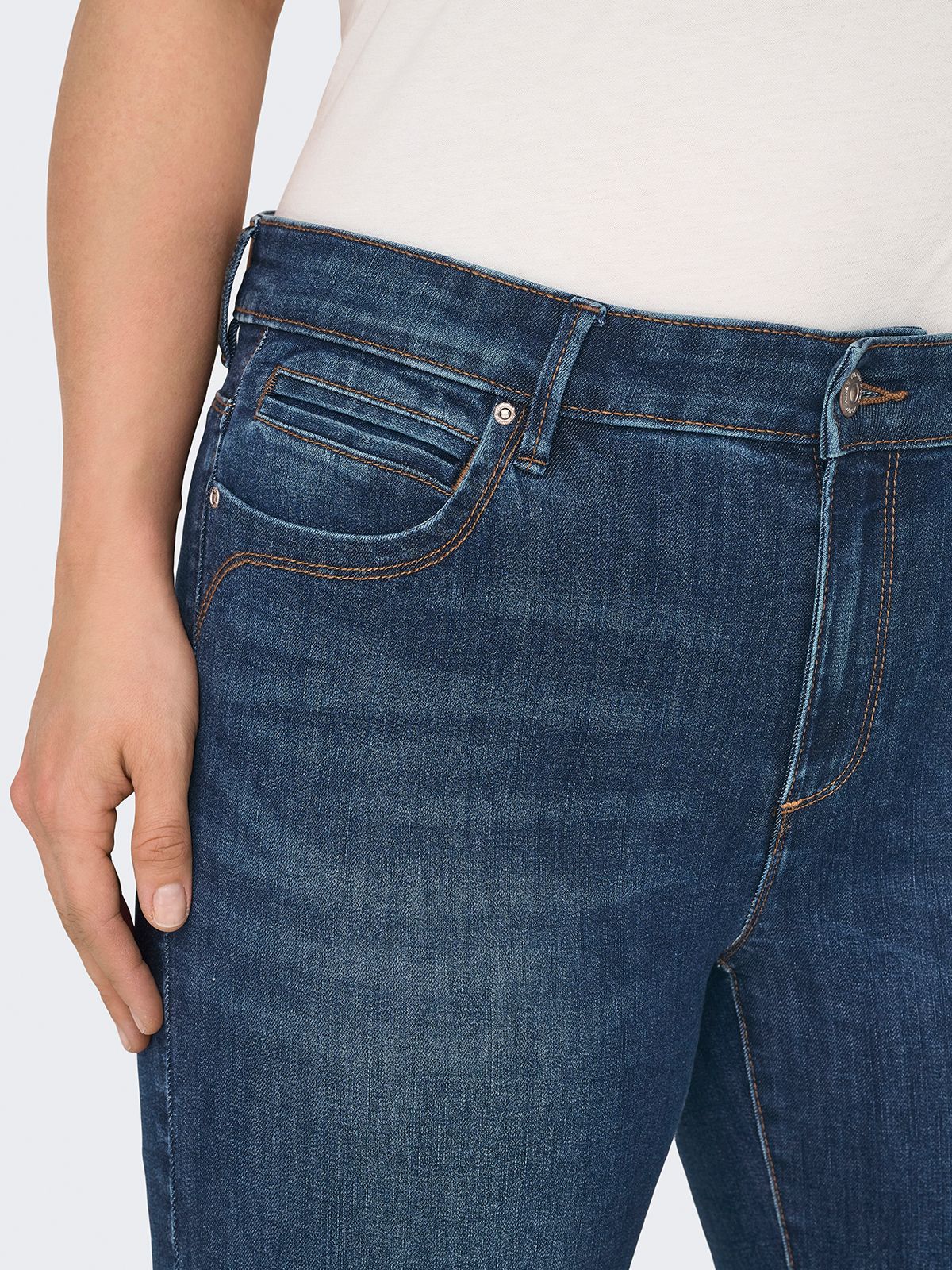 Carkarla mid waist skinny fit jeans