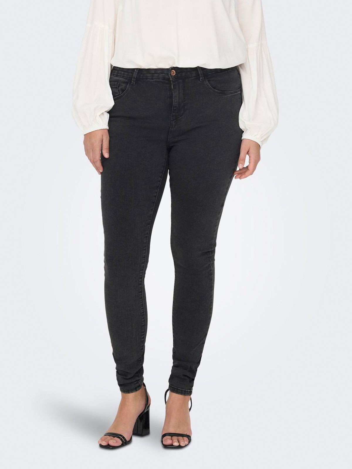 Carthunder regular waist skinny fit jeans
