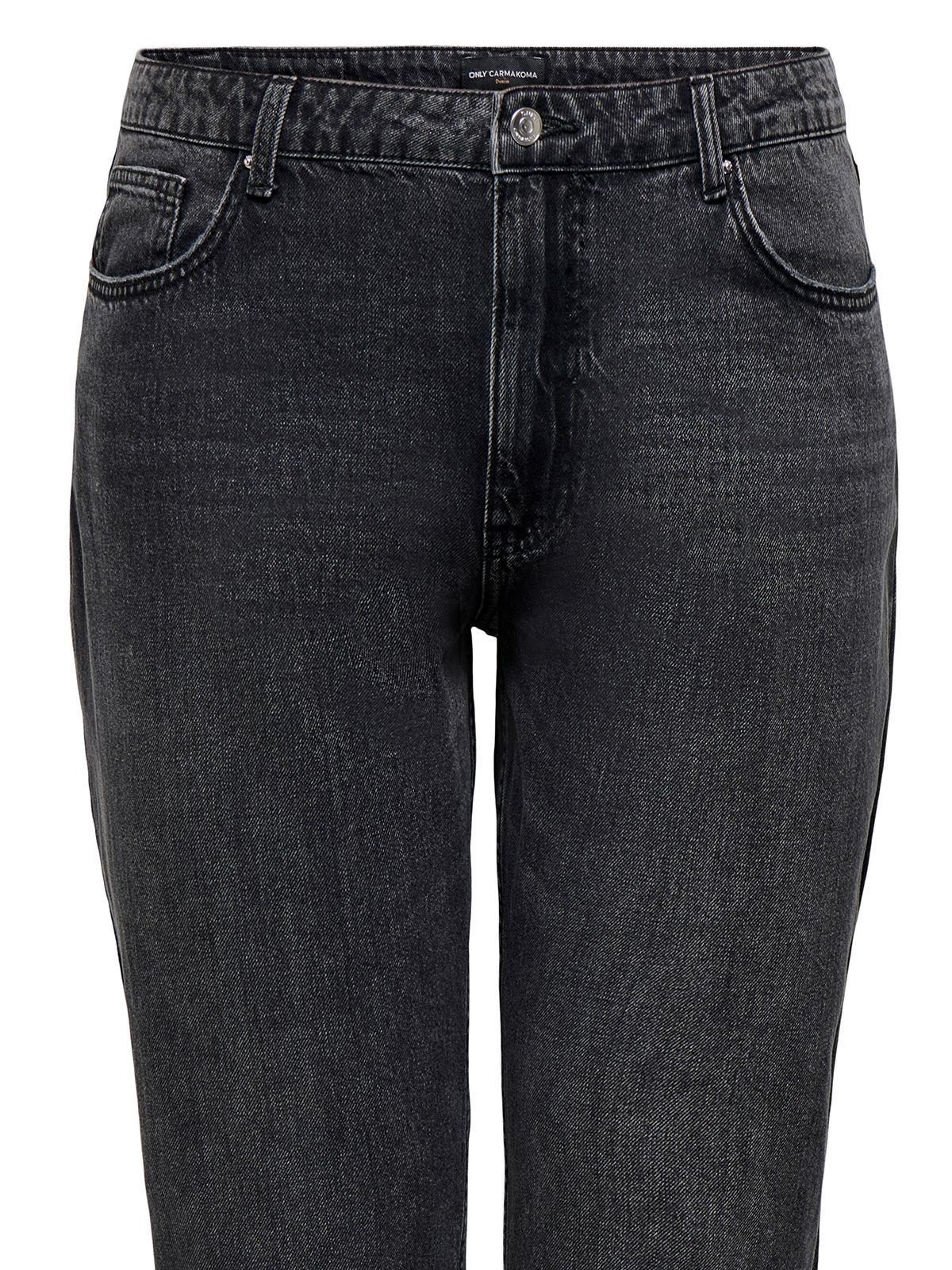 ONLY Carmakoma CARKARLA TIE OVERALL - Traksipüksid - black denim/must