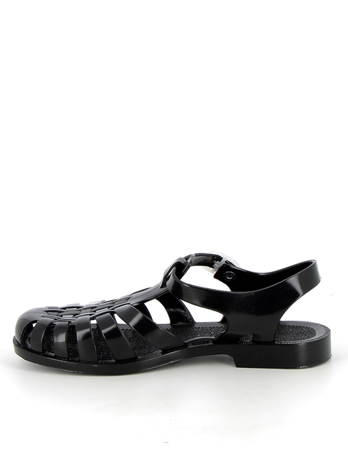 Jelly Sandals Sun in Noir