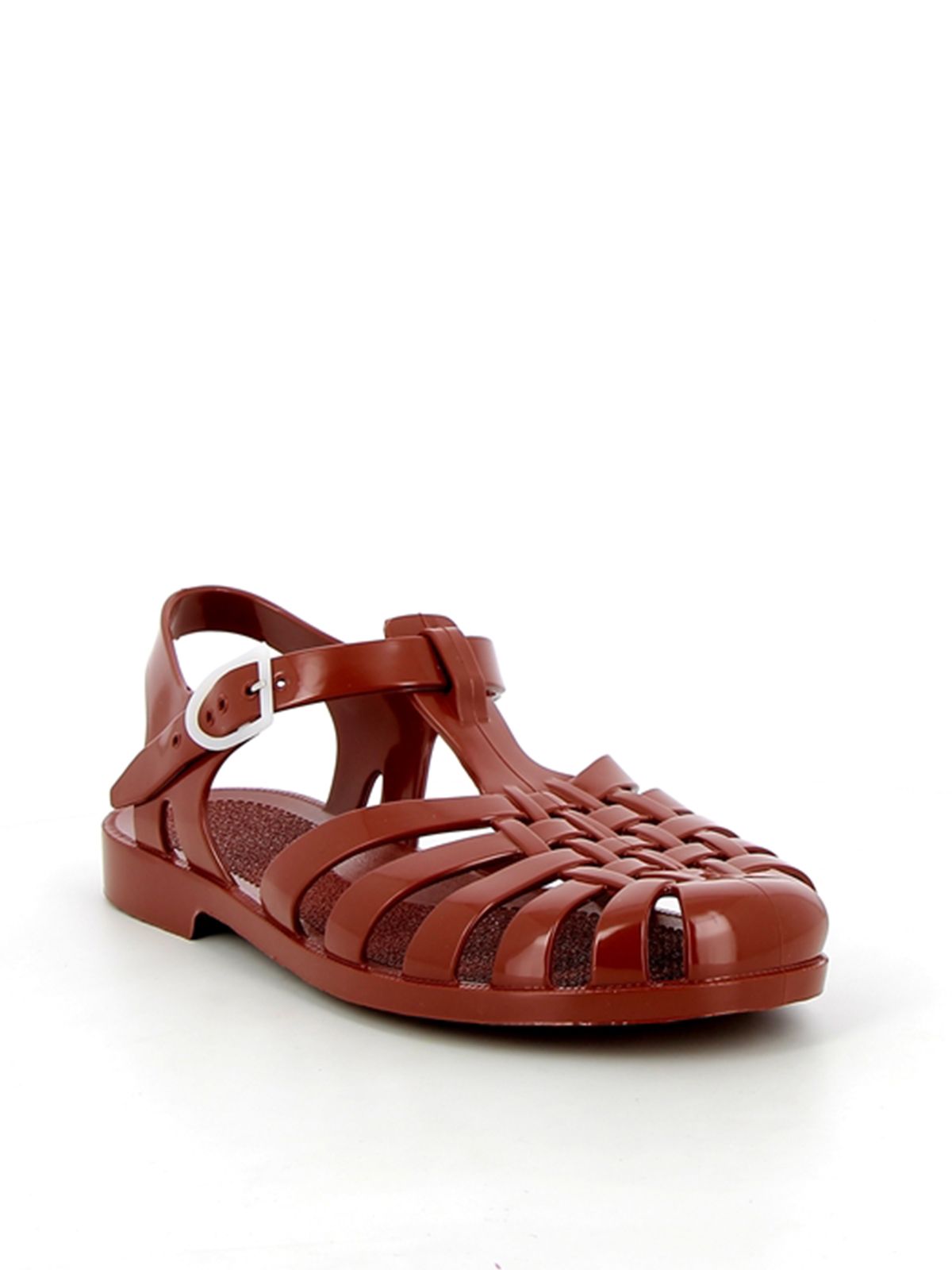 Jelly Sandals Sun in Terracotta