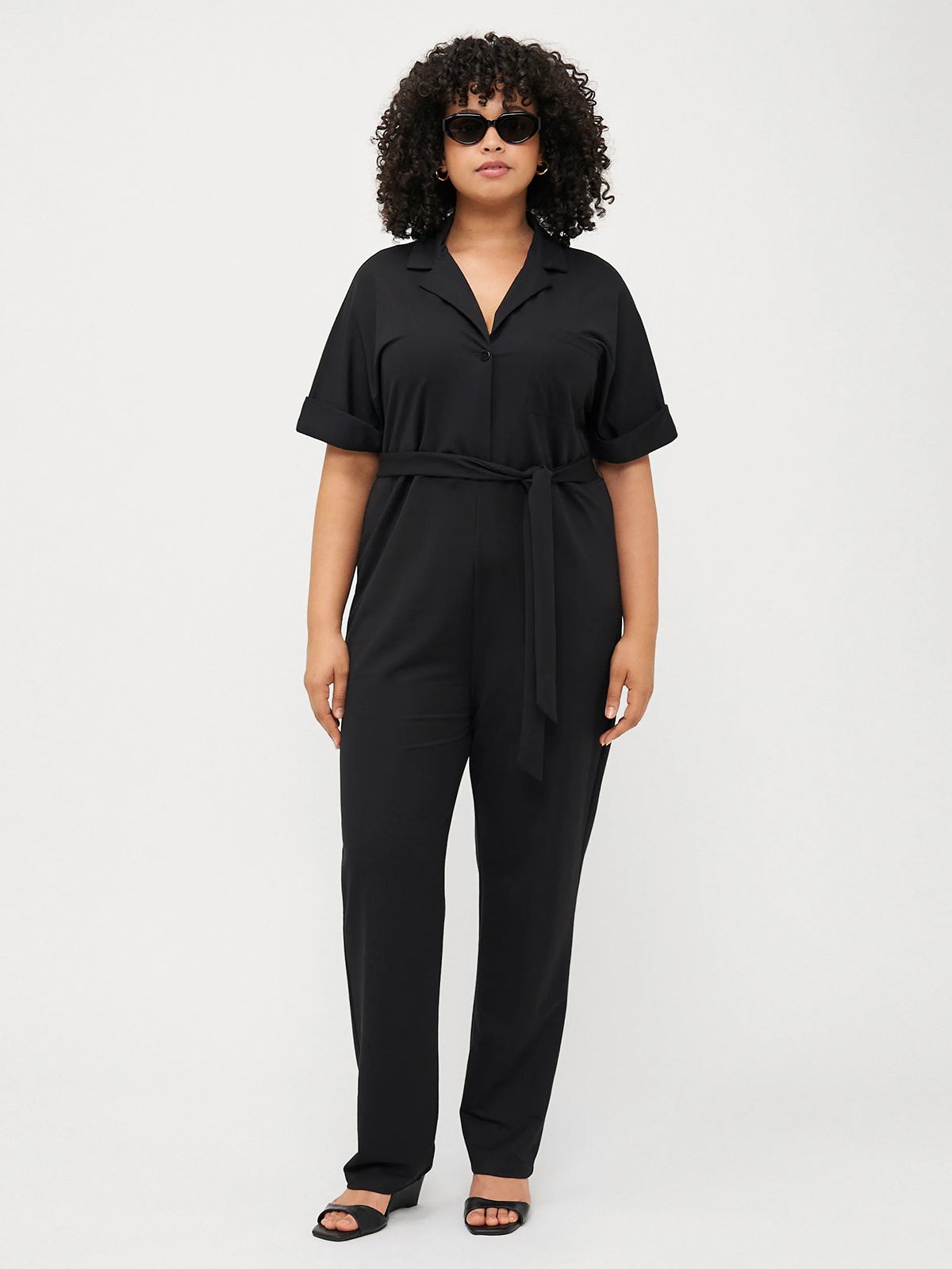 Carjolly V-neck jumpsuit