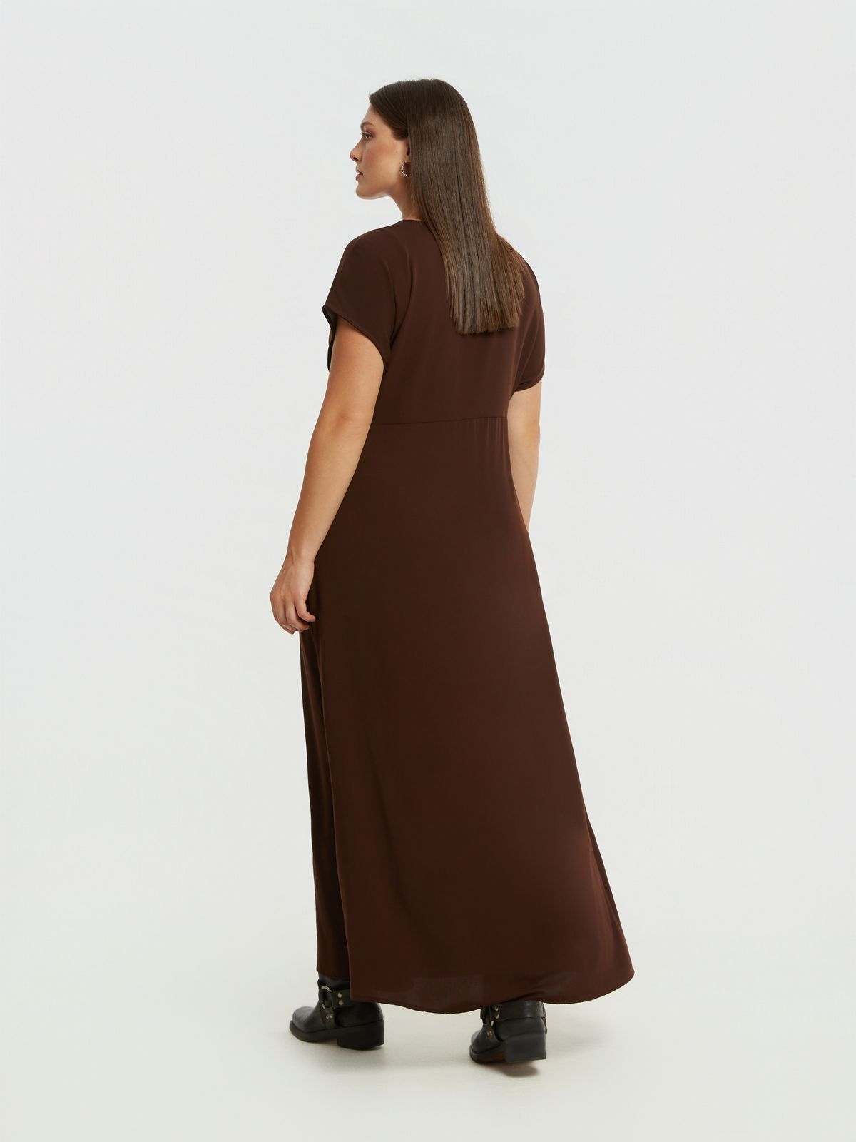 Maxi V-neck dress