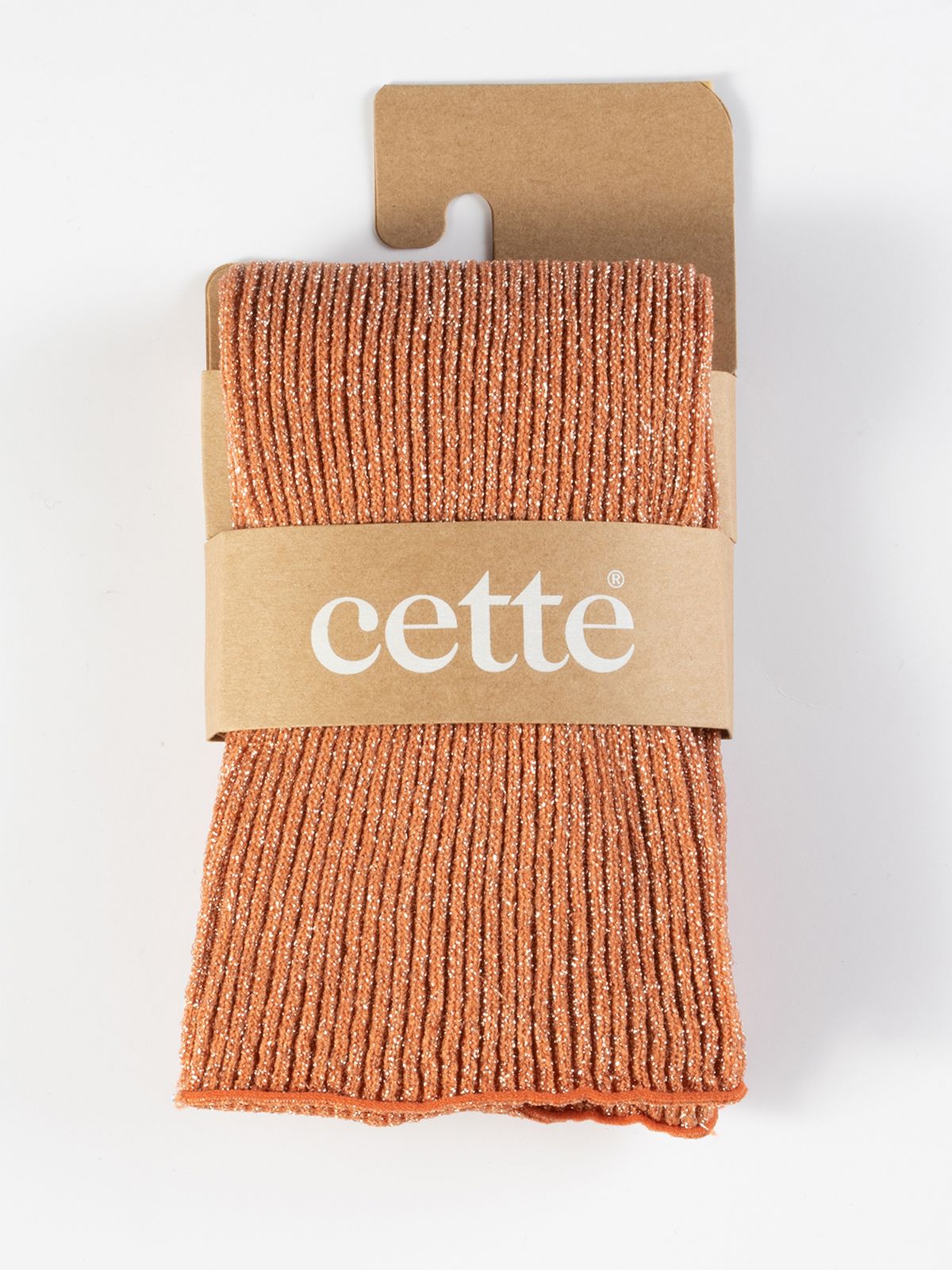Glitter ribbed socks