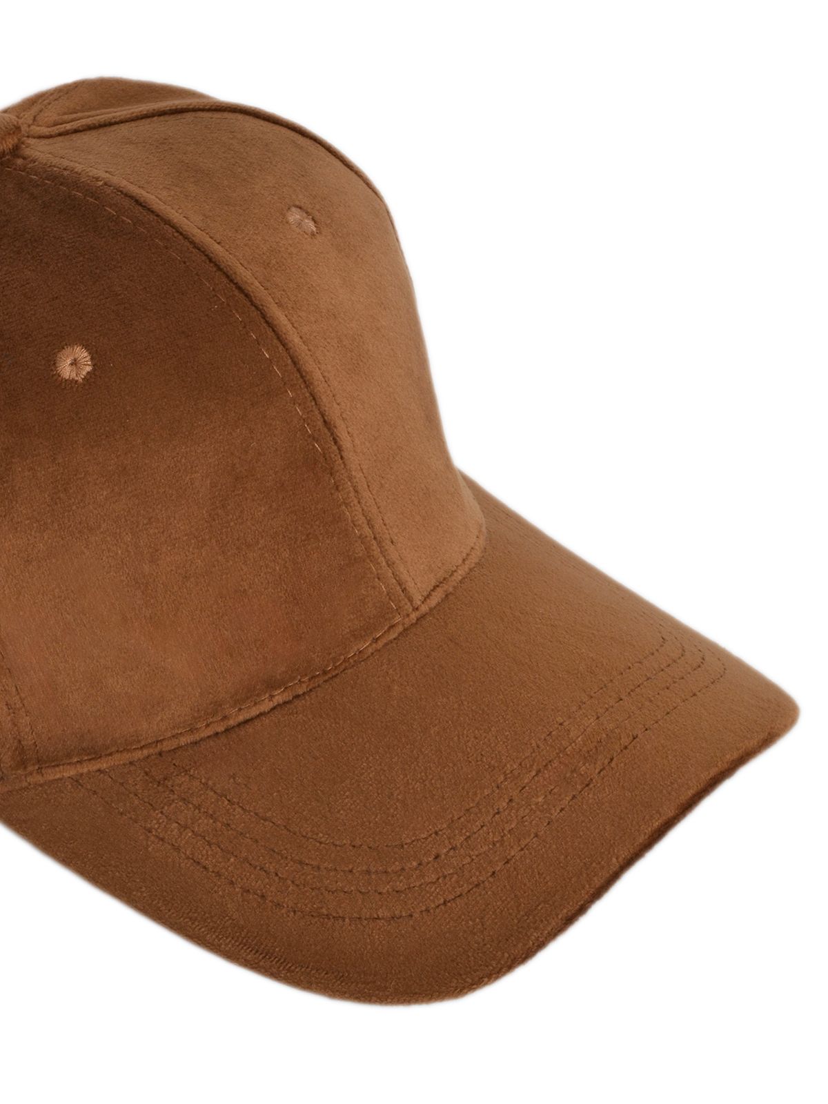 Suede jockey hat