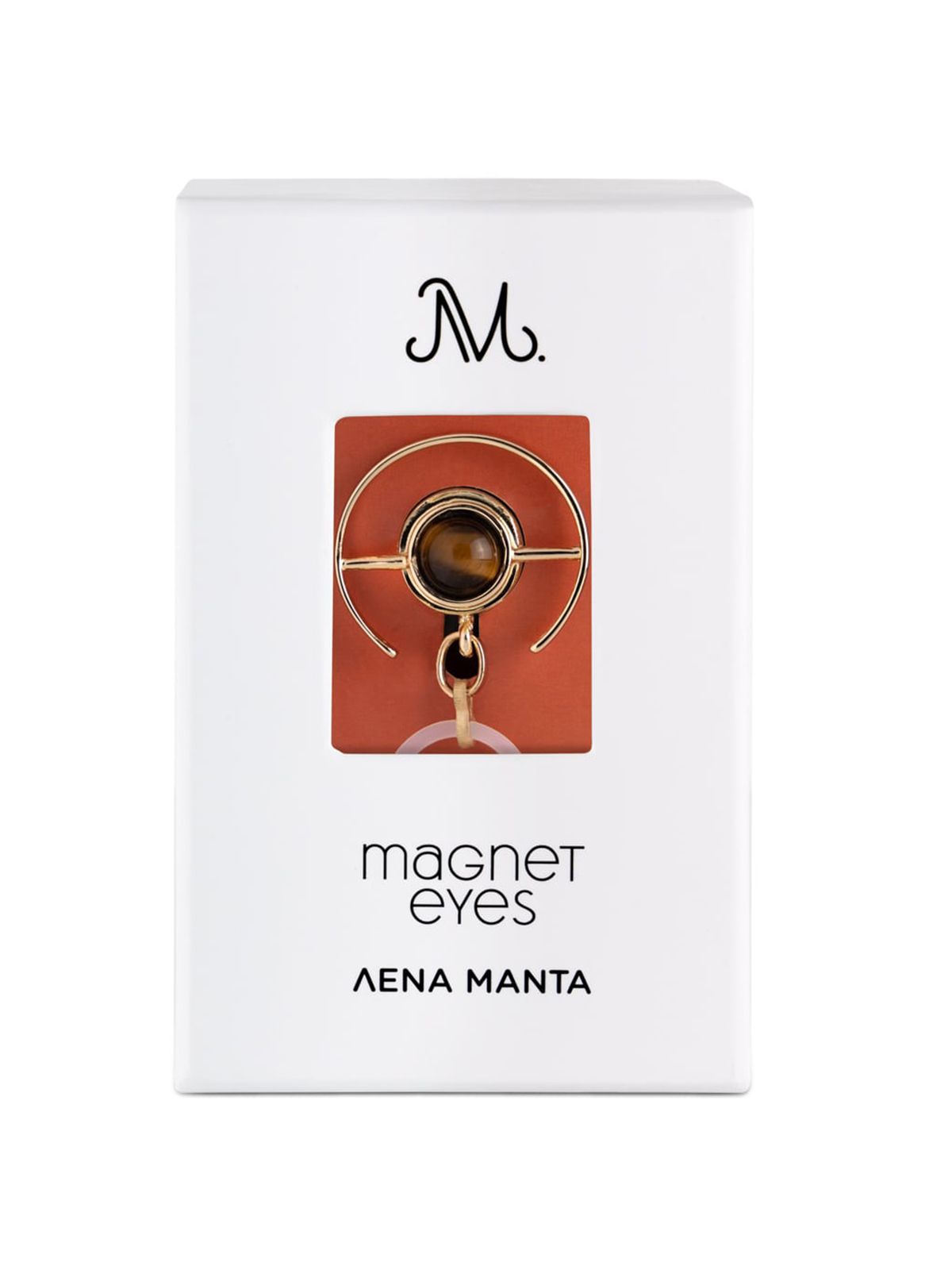MAGNET EYEWEAR PIN TIGER EYE STONE – LENA MANTA