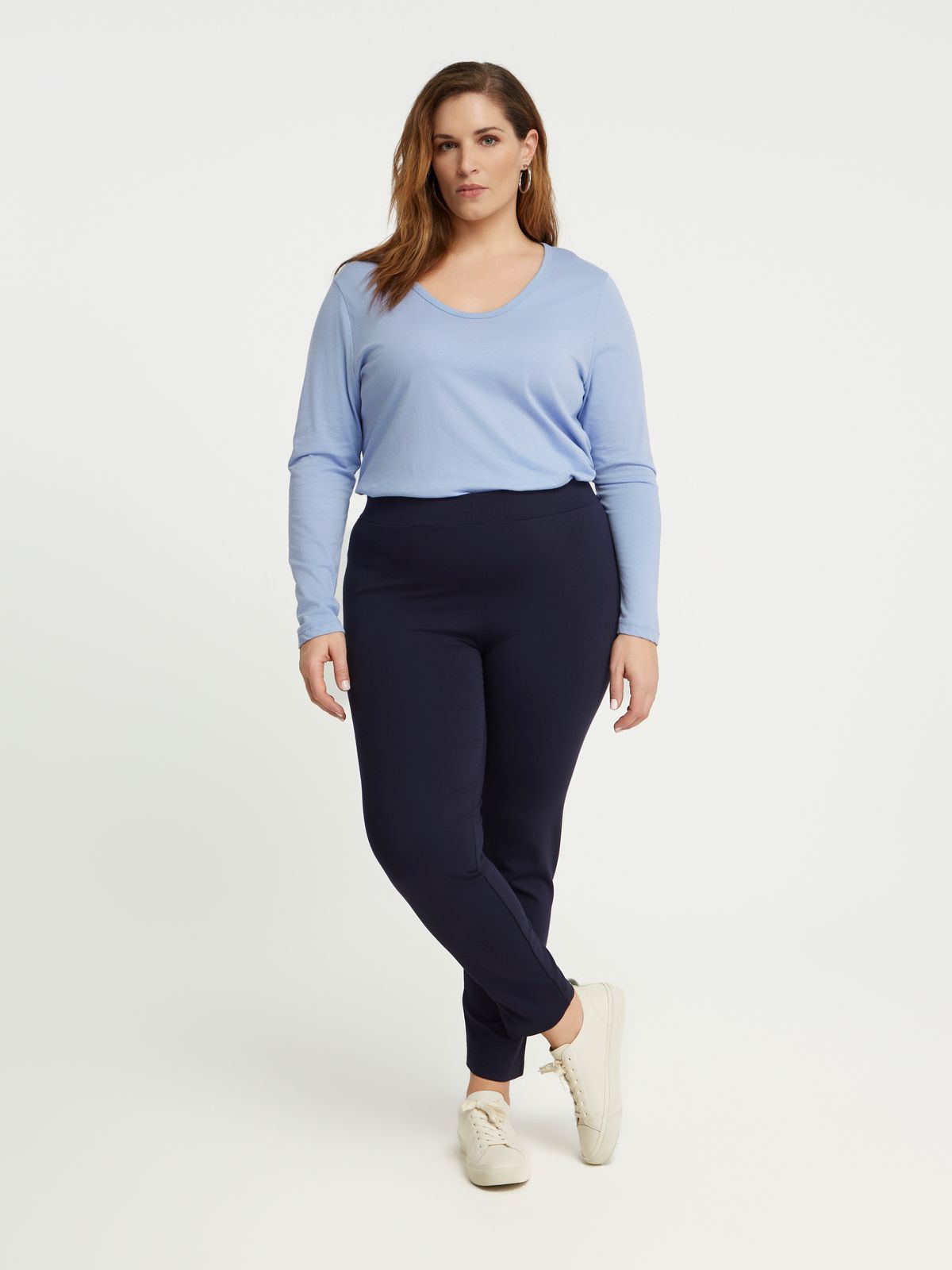 Stretch viscose leggings