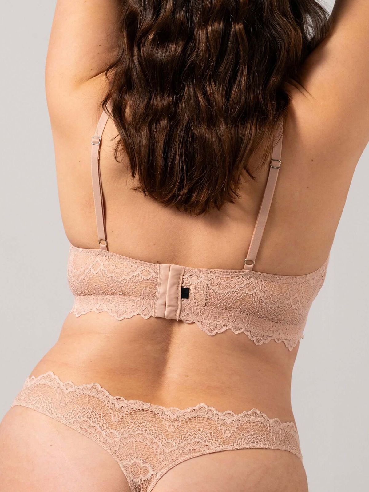 Lace Balconette Nude