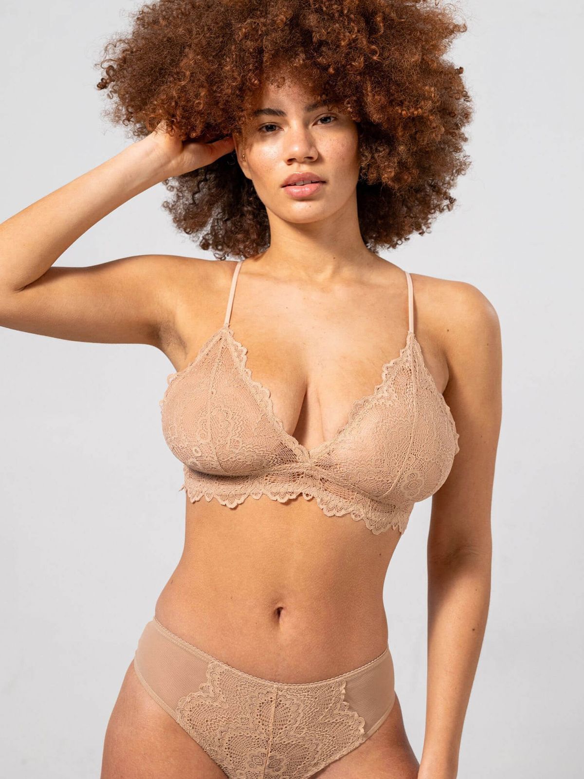 Lace Triangle Bralette