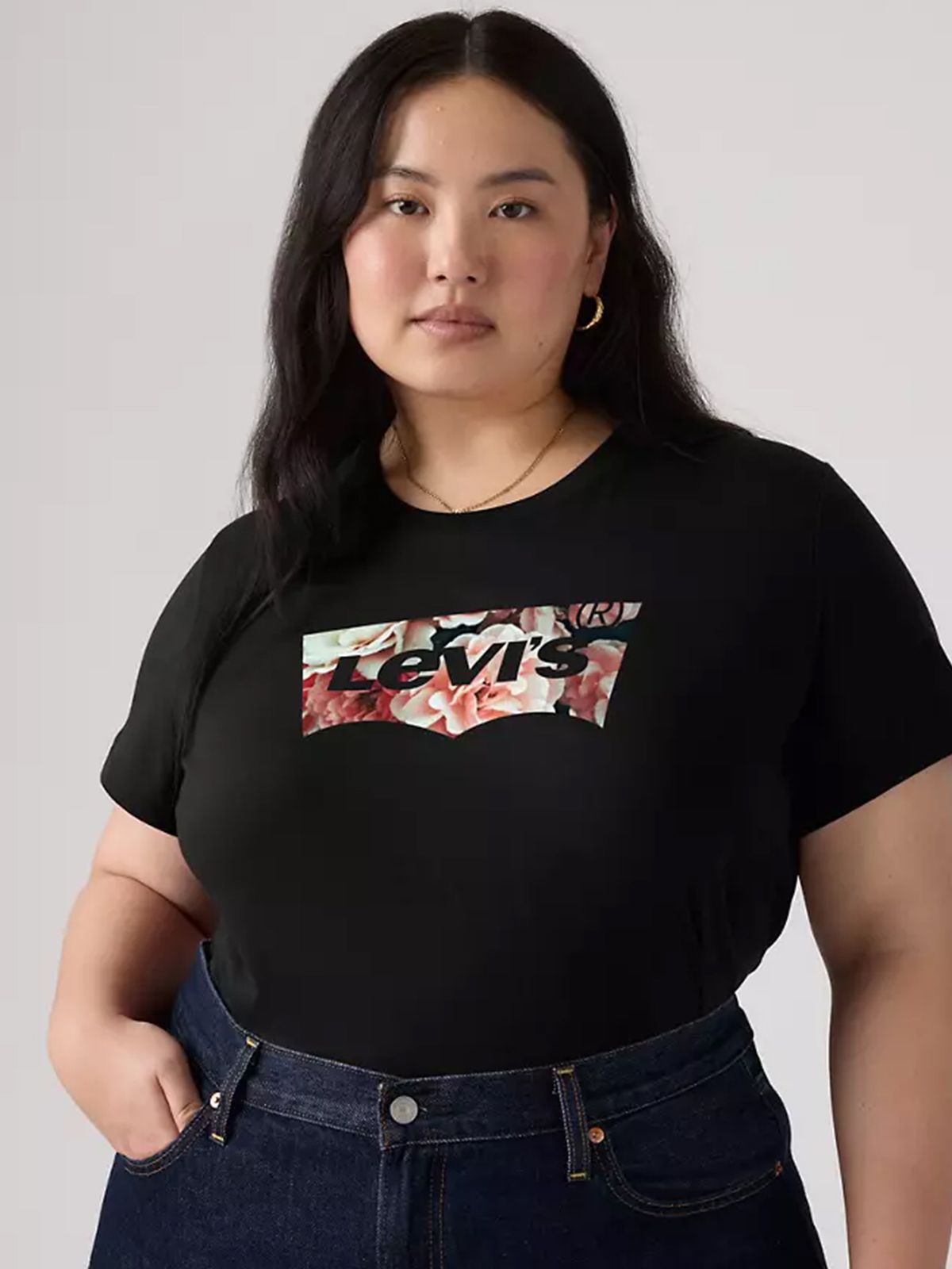 The Perfect Tee Hummingbird Mineral Black