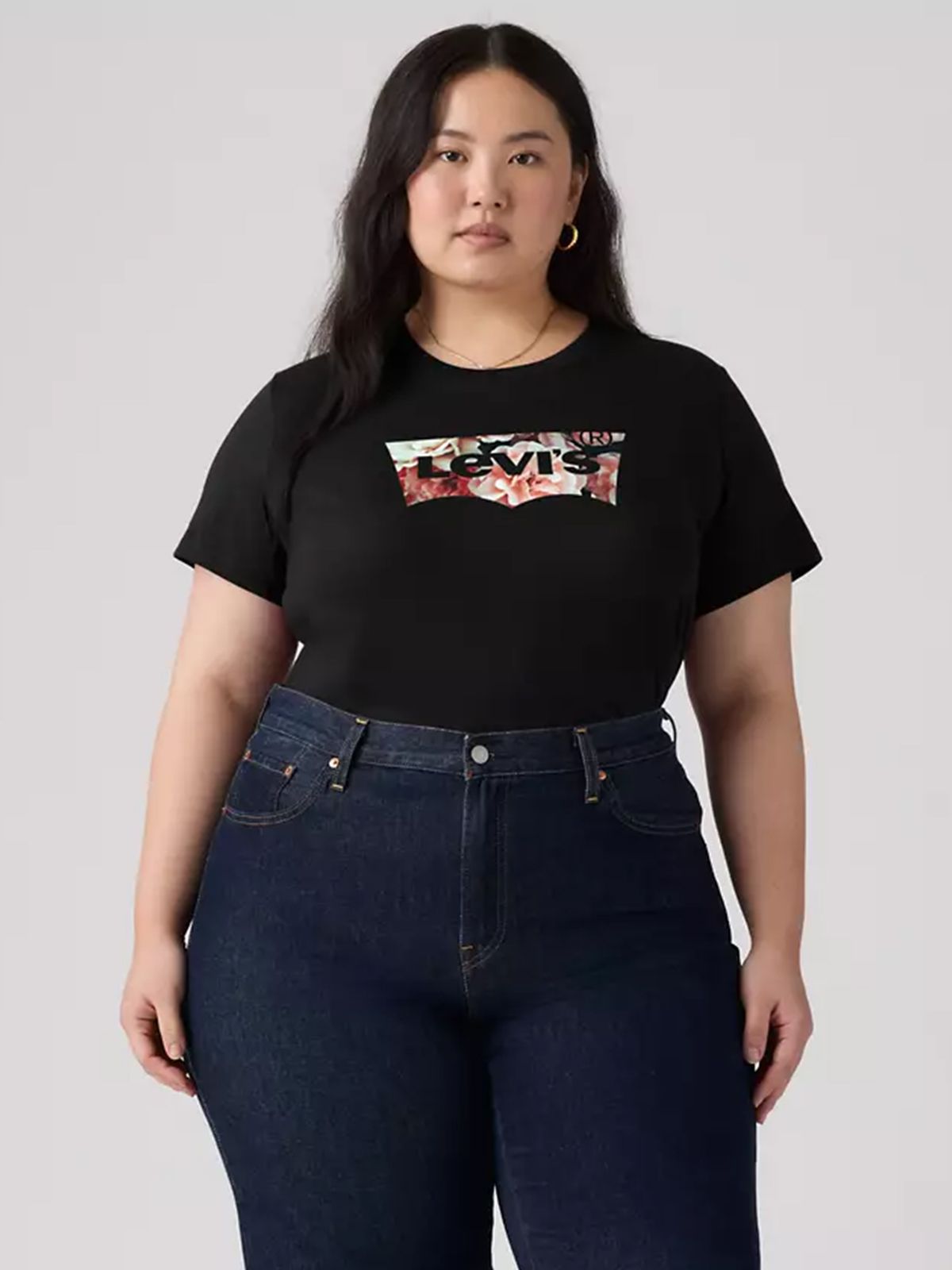 The Perfect Tee Hummingbird Mineral Black