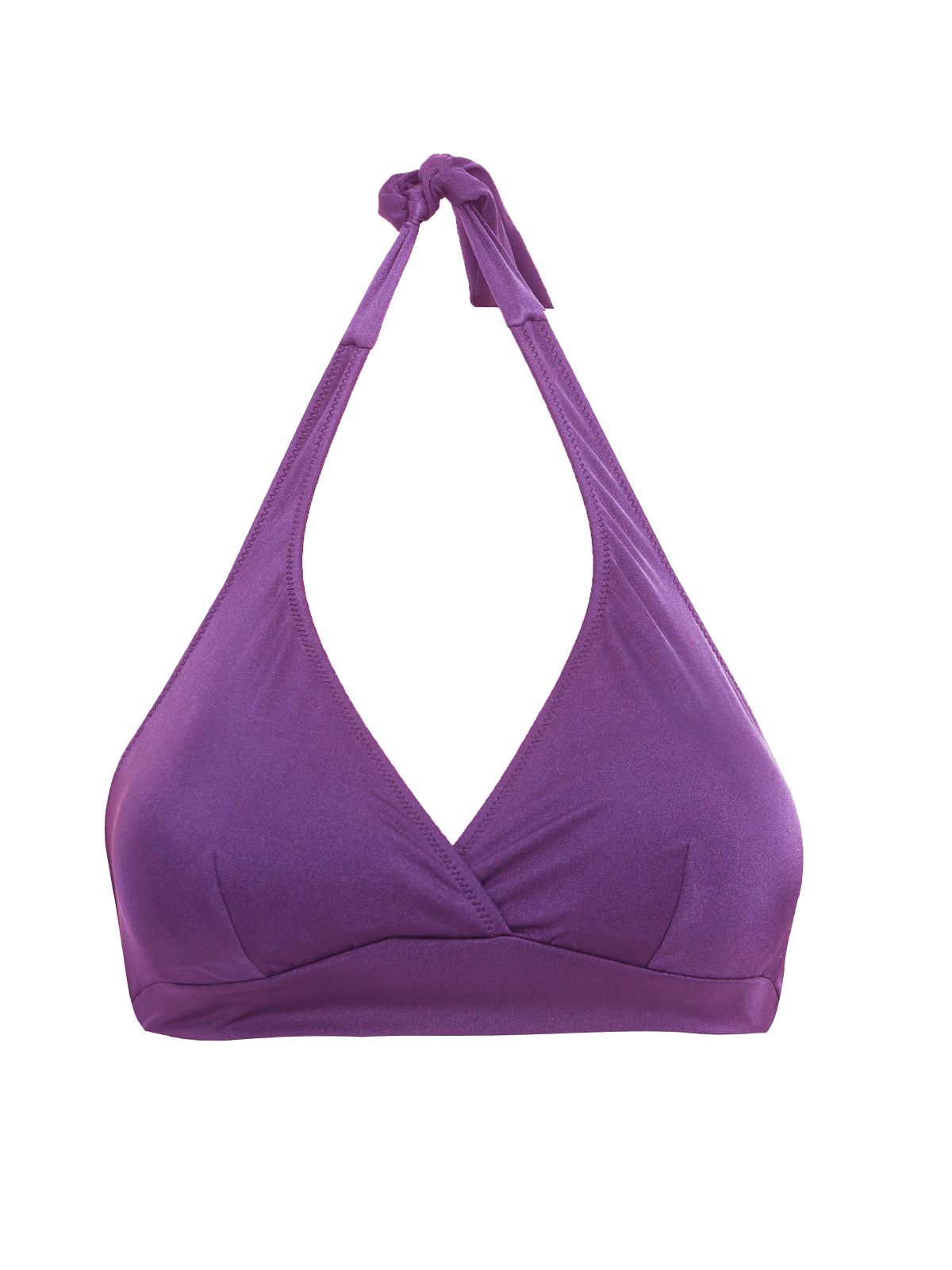 Triangle padded bikini top
