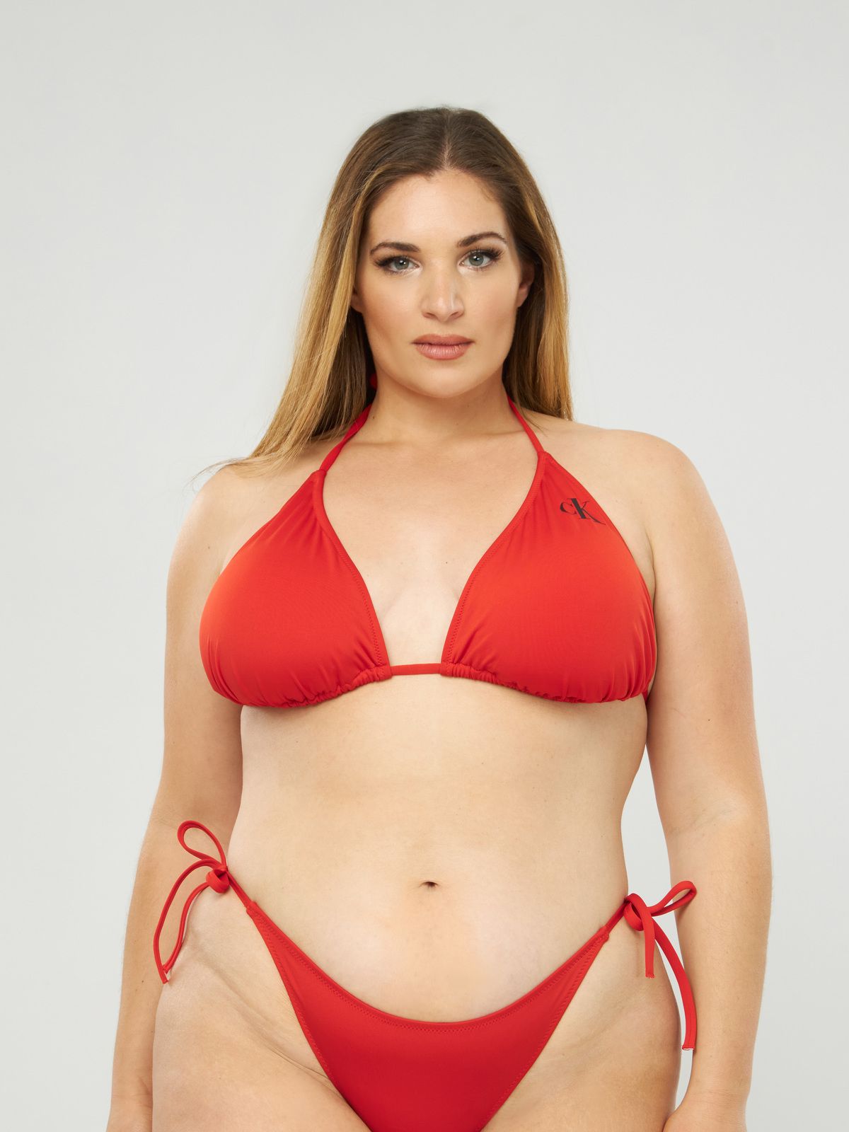 Triangle Bikini Top - Cajun Red