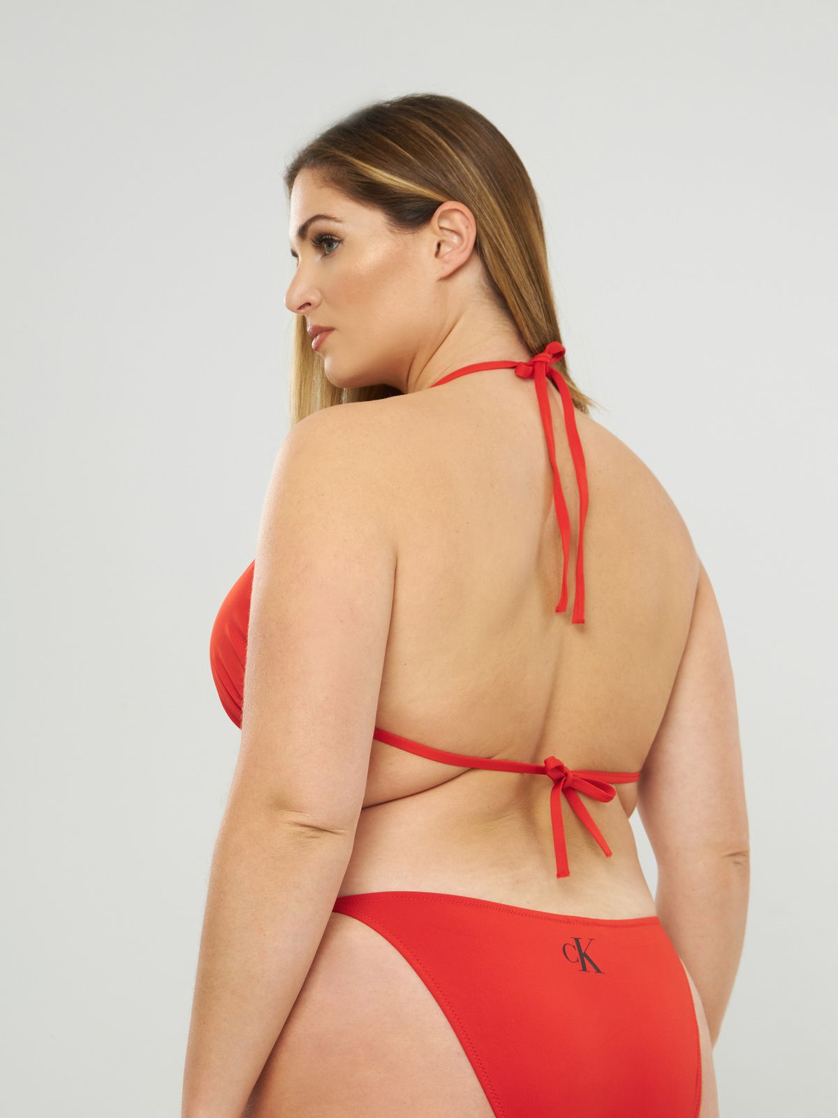 Triangle Bikini Top - Cajun Red