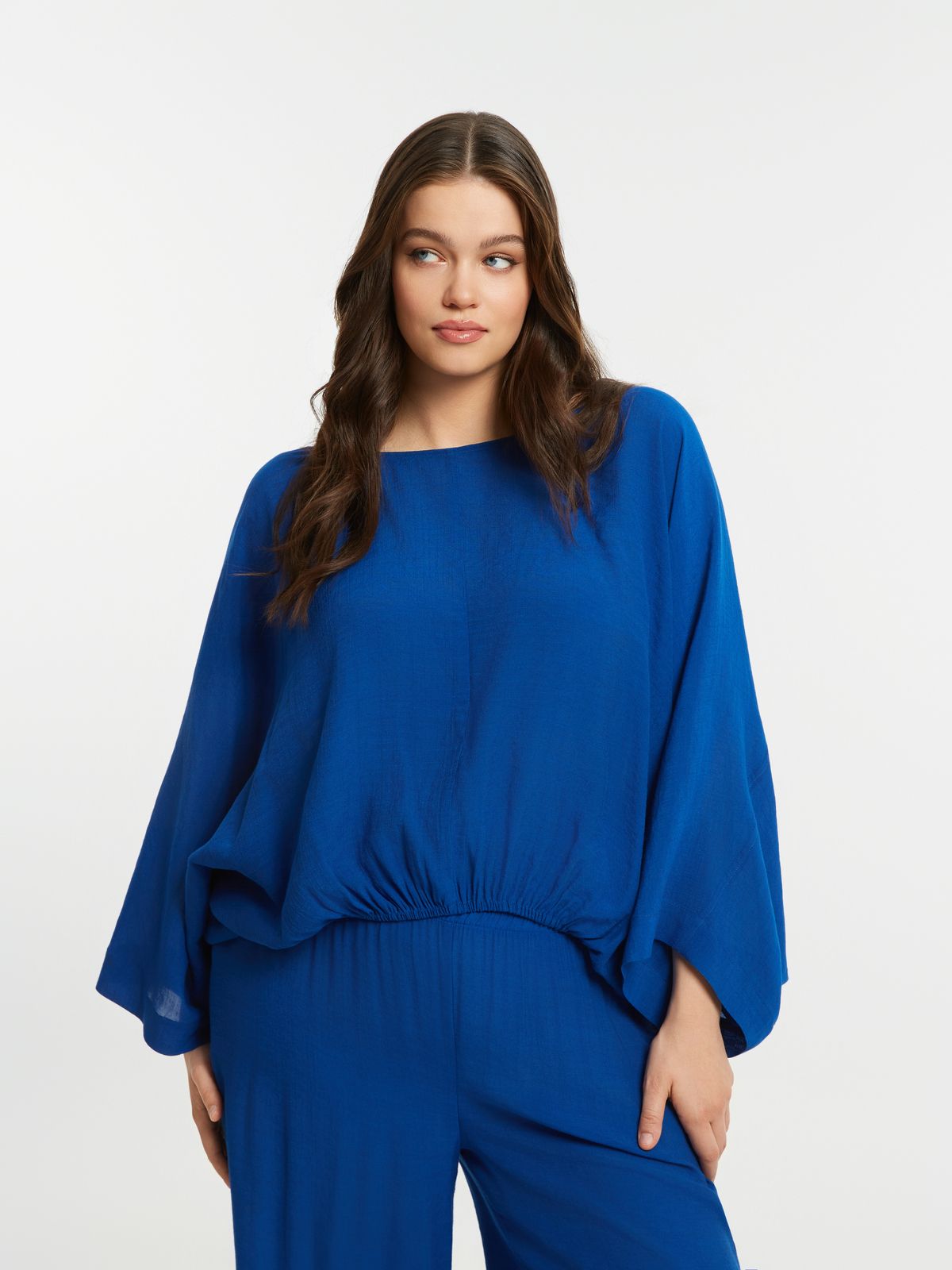 Flowy batwing blouse