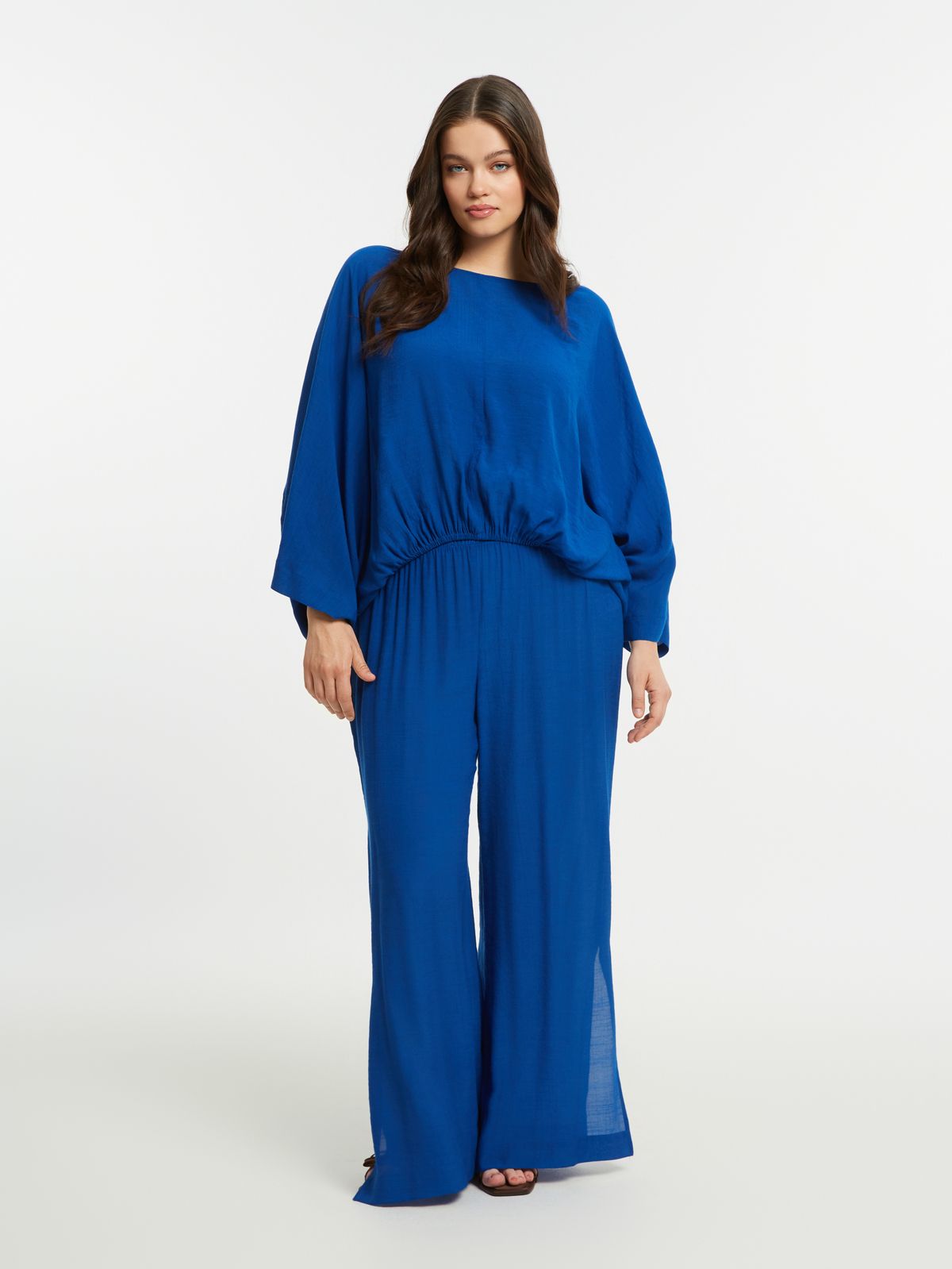Flowy batwing blouse