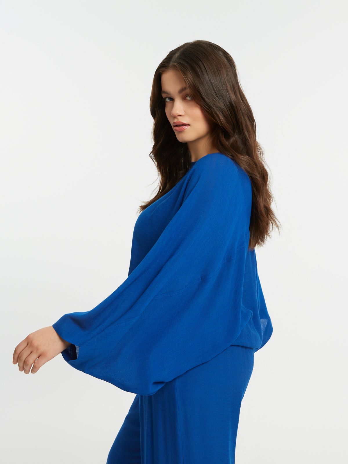 Flowy batwing blouse