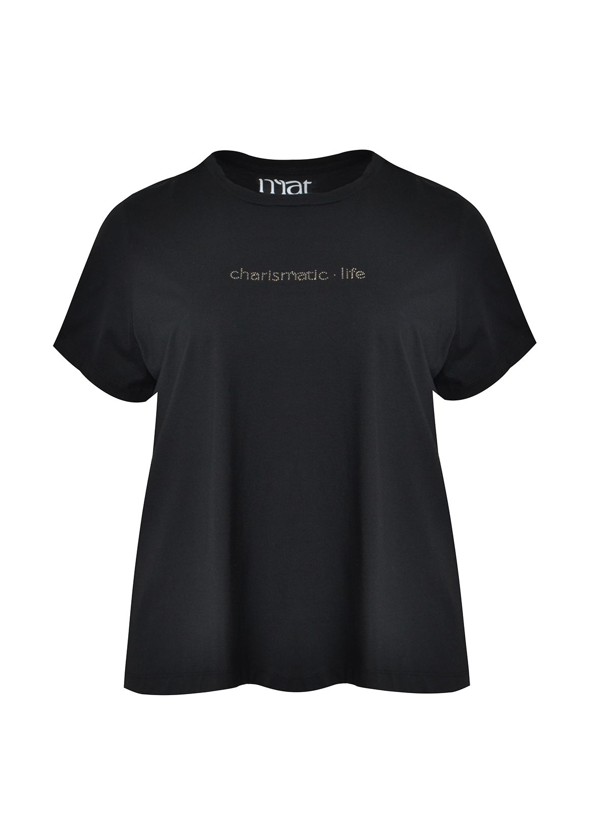 Strass-embellished cotton t-shirt