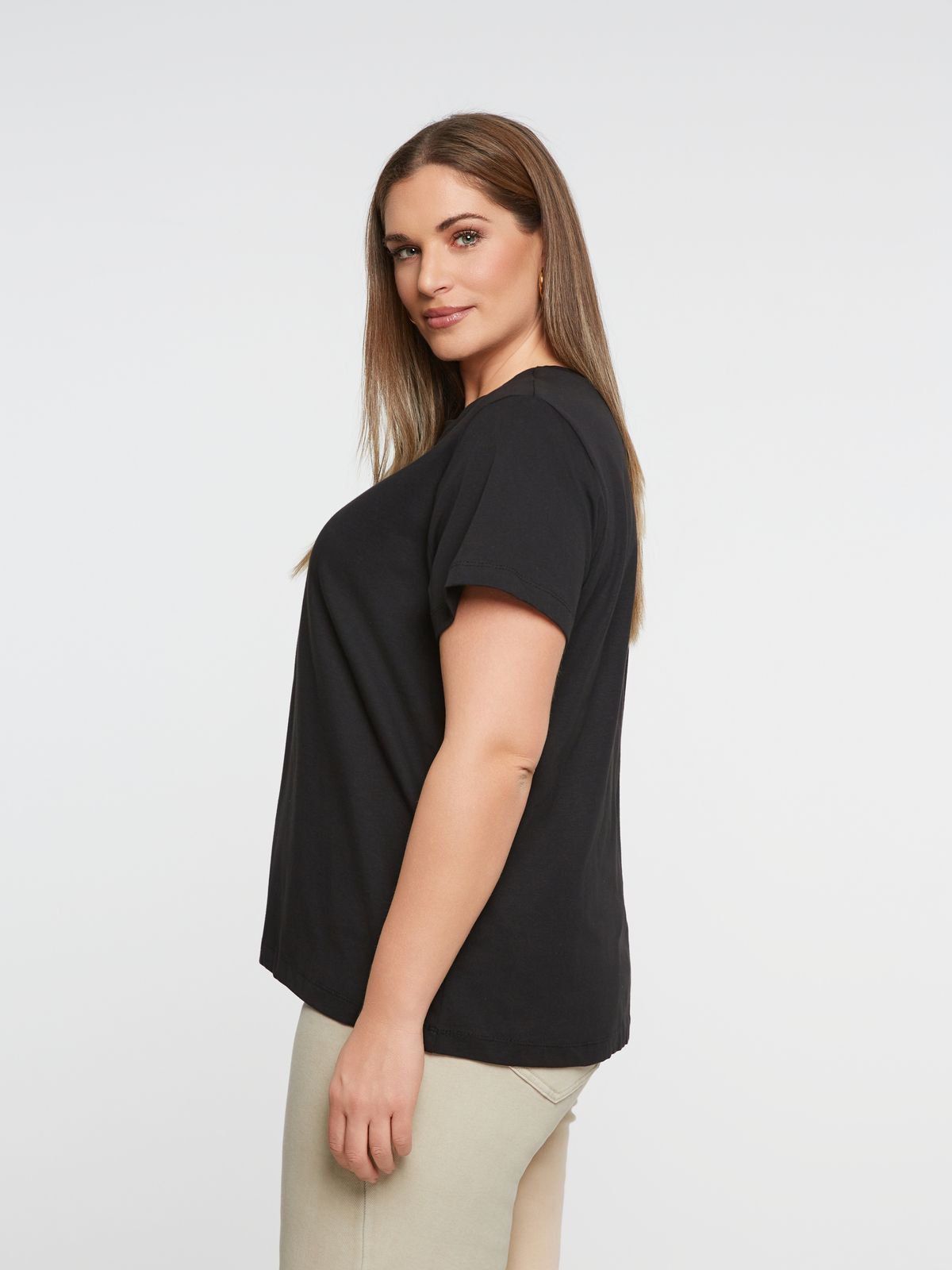 Strass-embellished cotton t-shirt