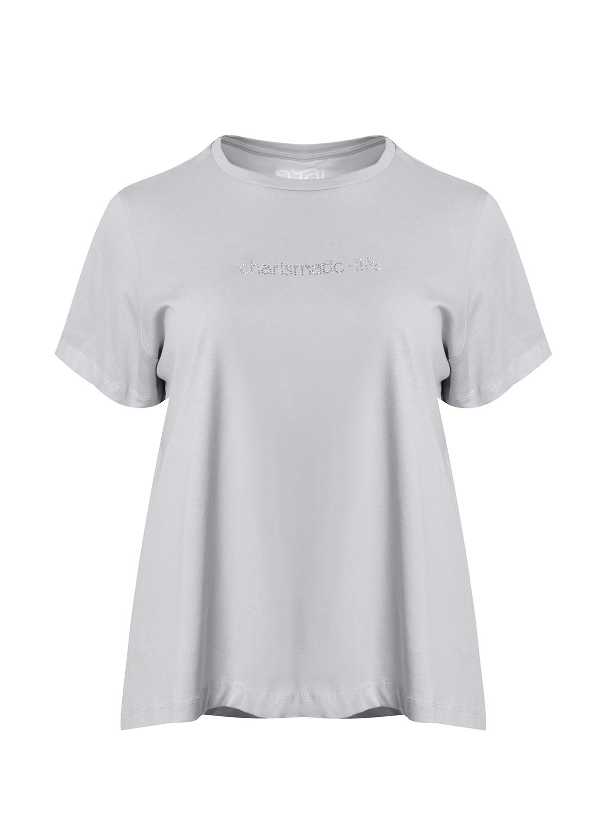 Strass-embellished cotton t-shirt
