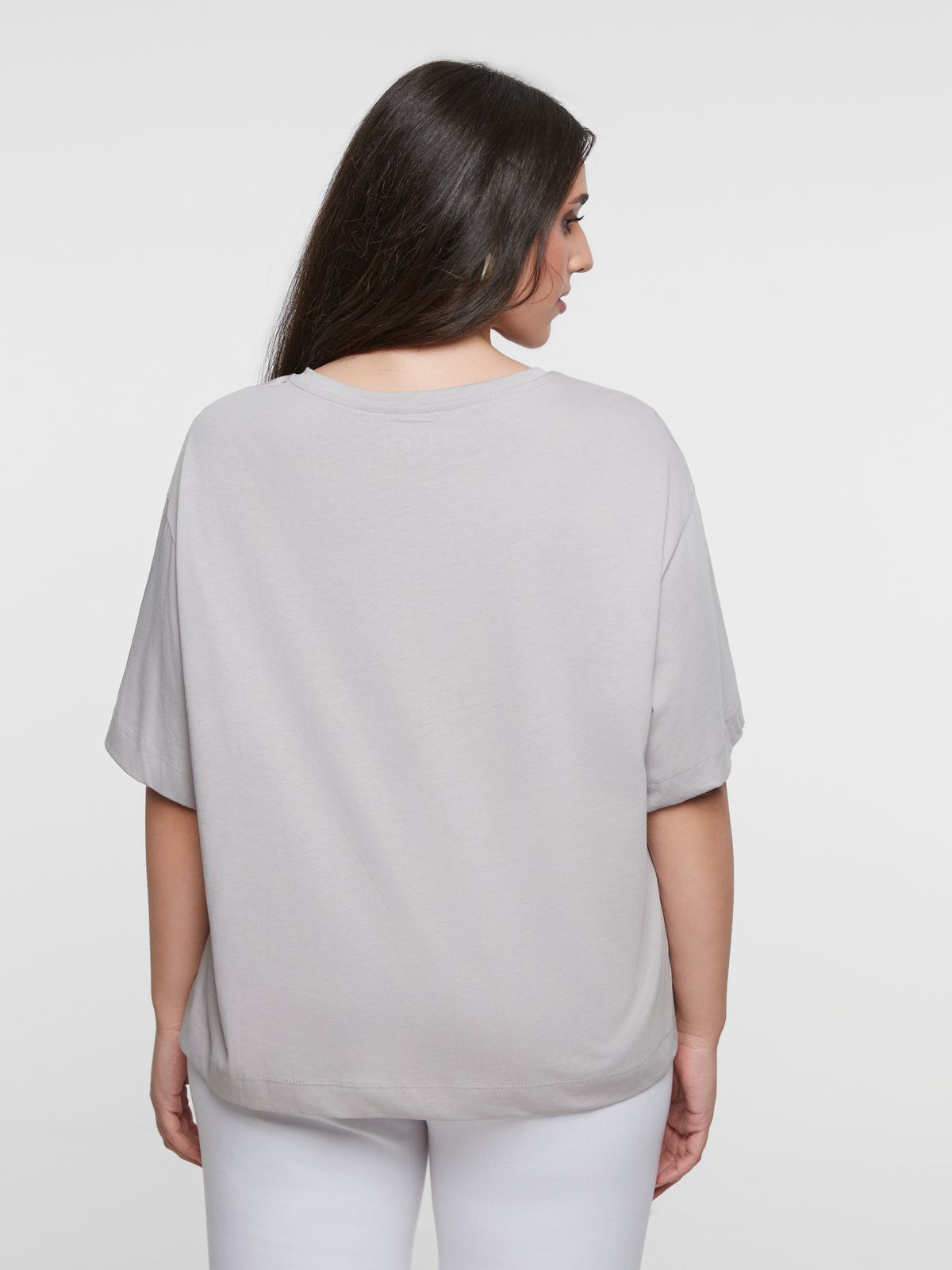 Strass-embellished cotton t-shirt
