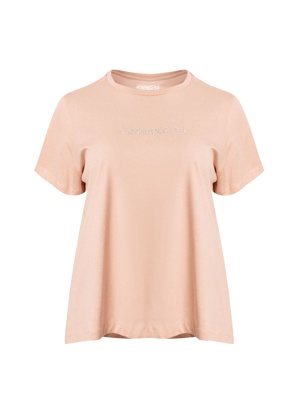 Strass-embellished cotton t-shirt