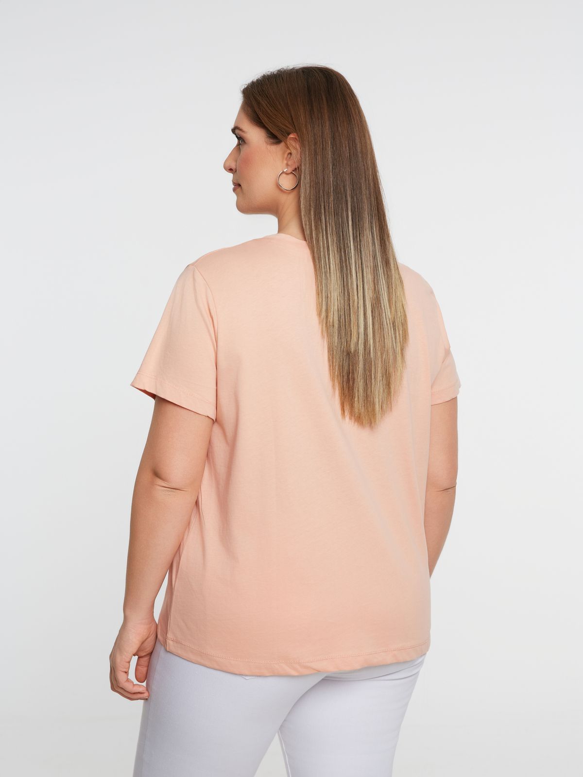 Strass-embellished cotton t-shirt