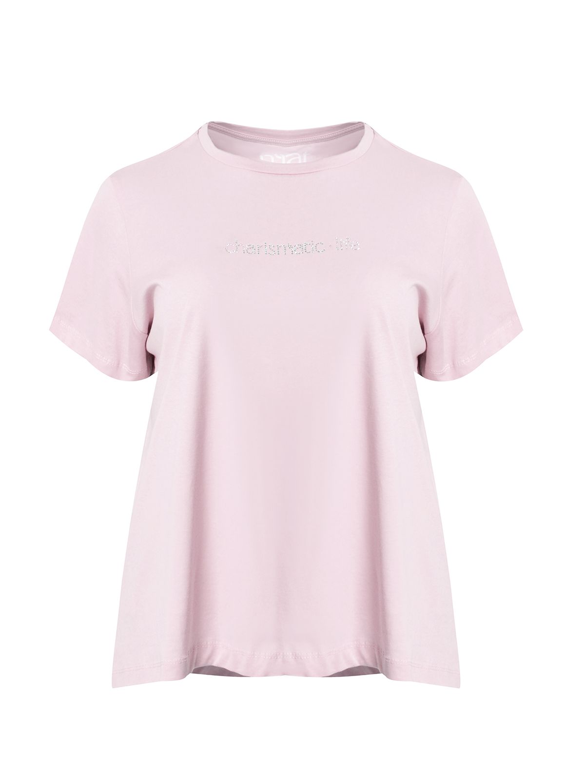 Strass-embellished cotton t-shirt