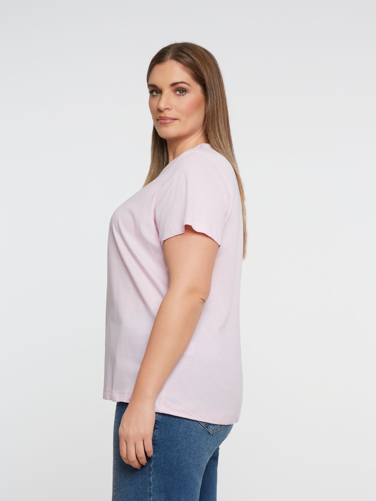 Strass-embellished cotton t-shirt