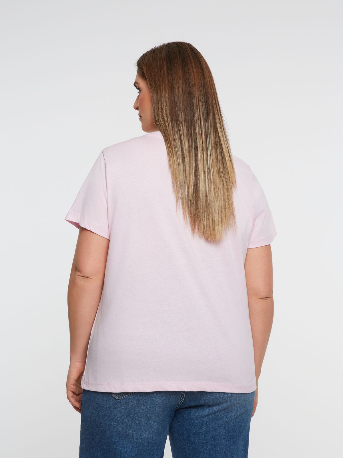 Strass-embellished cotton t-shirt