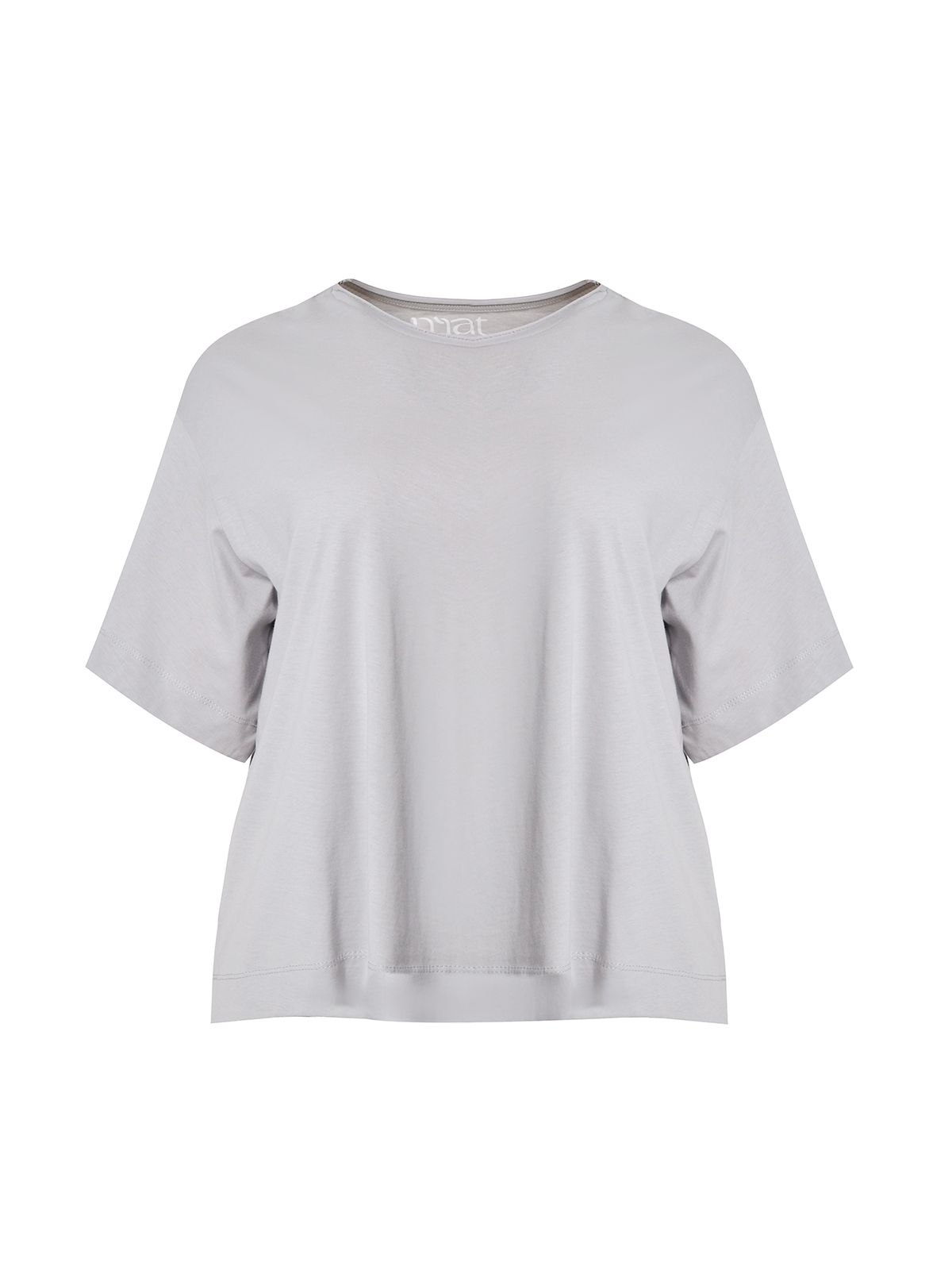 Relaxed fit basic cotton t-shirt