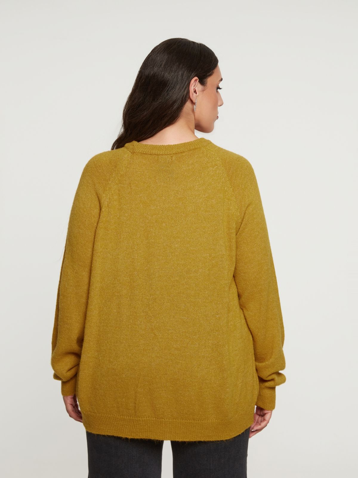 Basic raglan-sleeve jumper