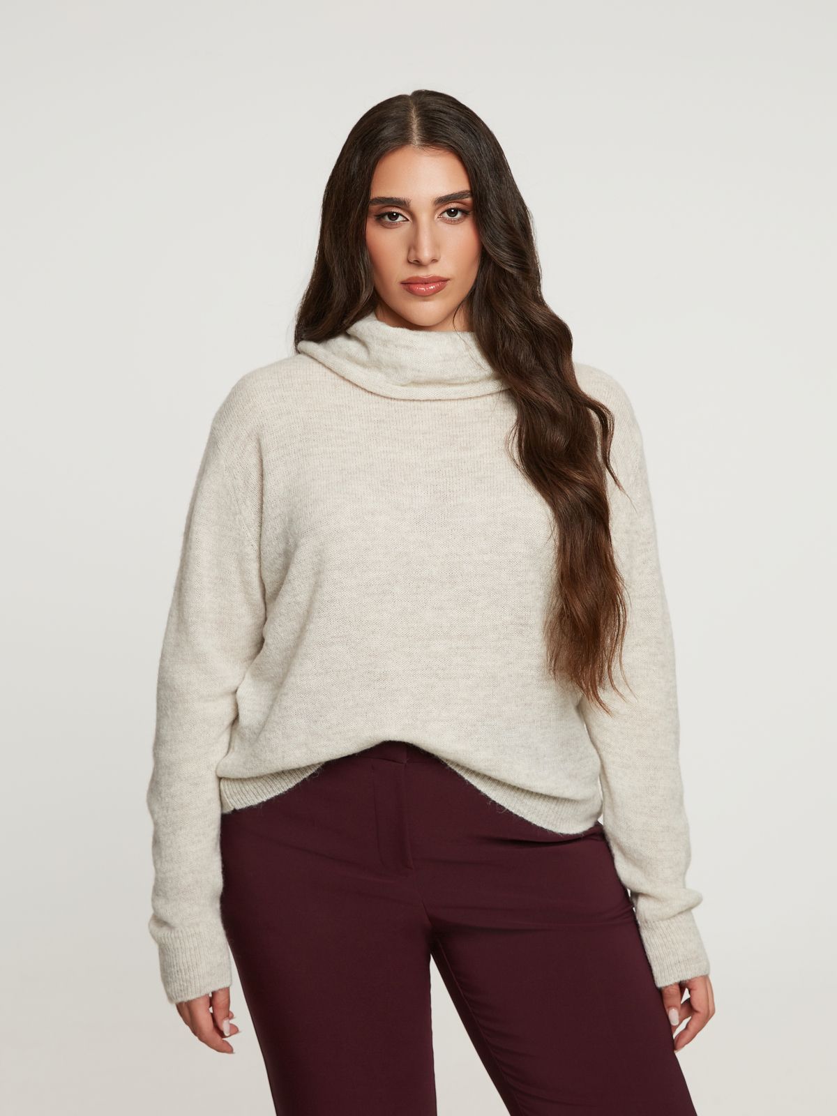 Basic turtleneck jumper