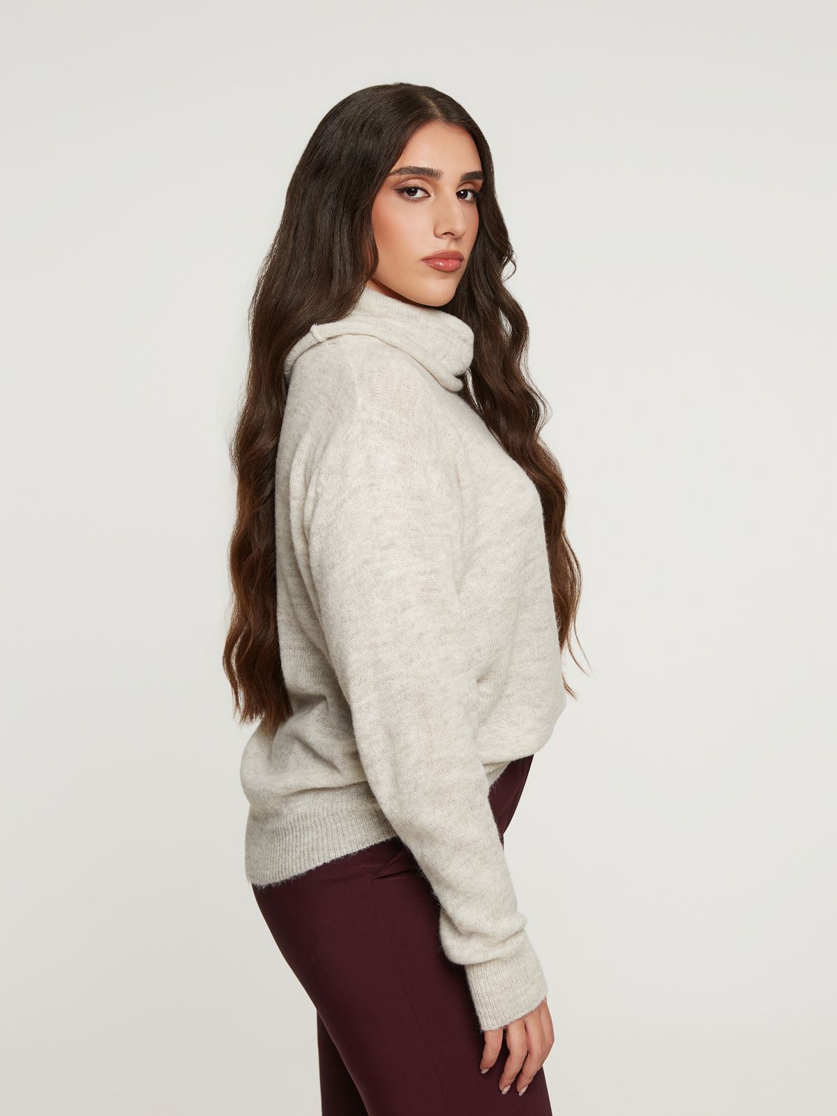 Basic turtleneck jumper