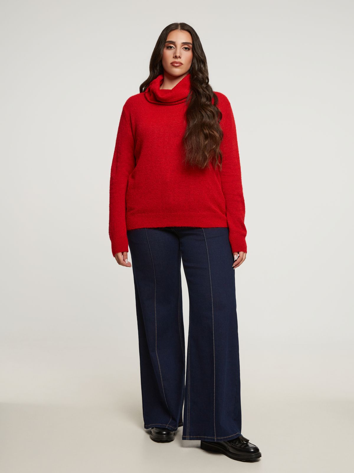 Basic turtleneck jumper