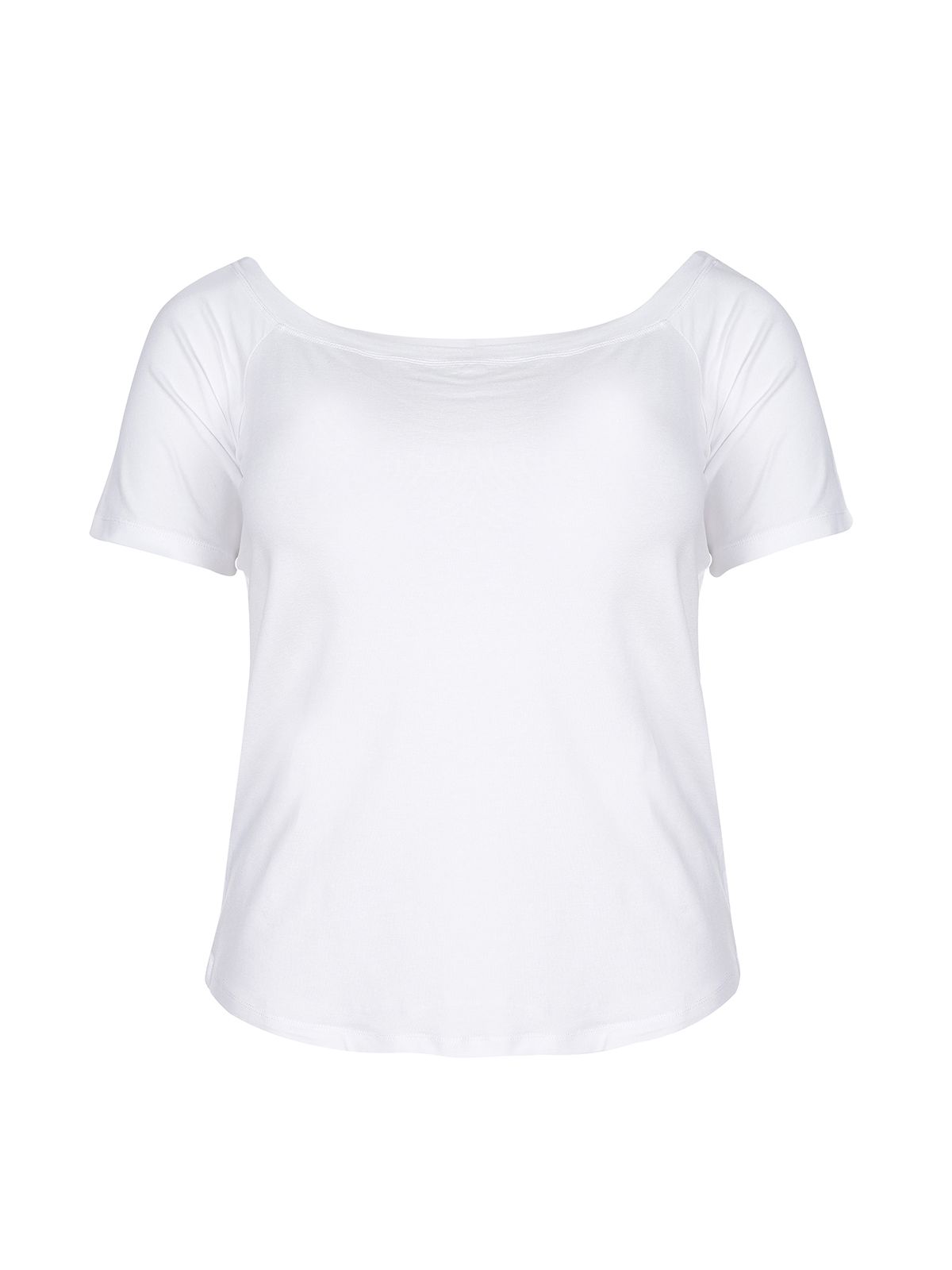 Basic boat-neck top