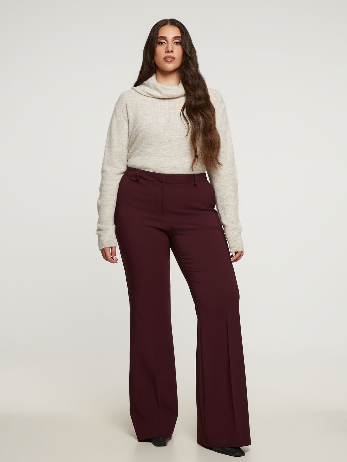 Παντελόνι Nina σε bootcut γραμμή