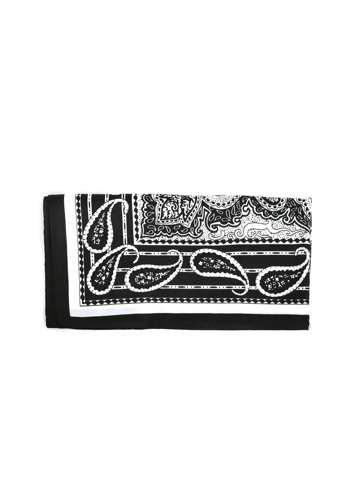 Paisley print scarf