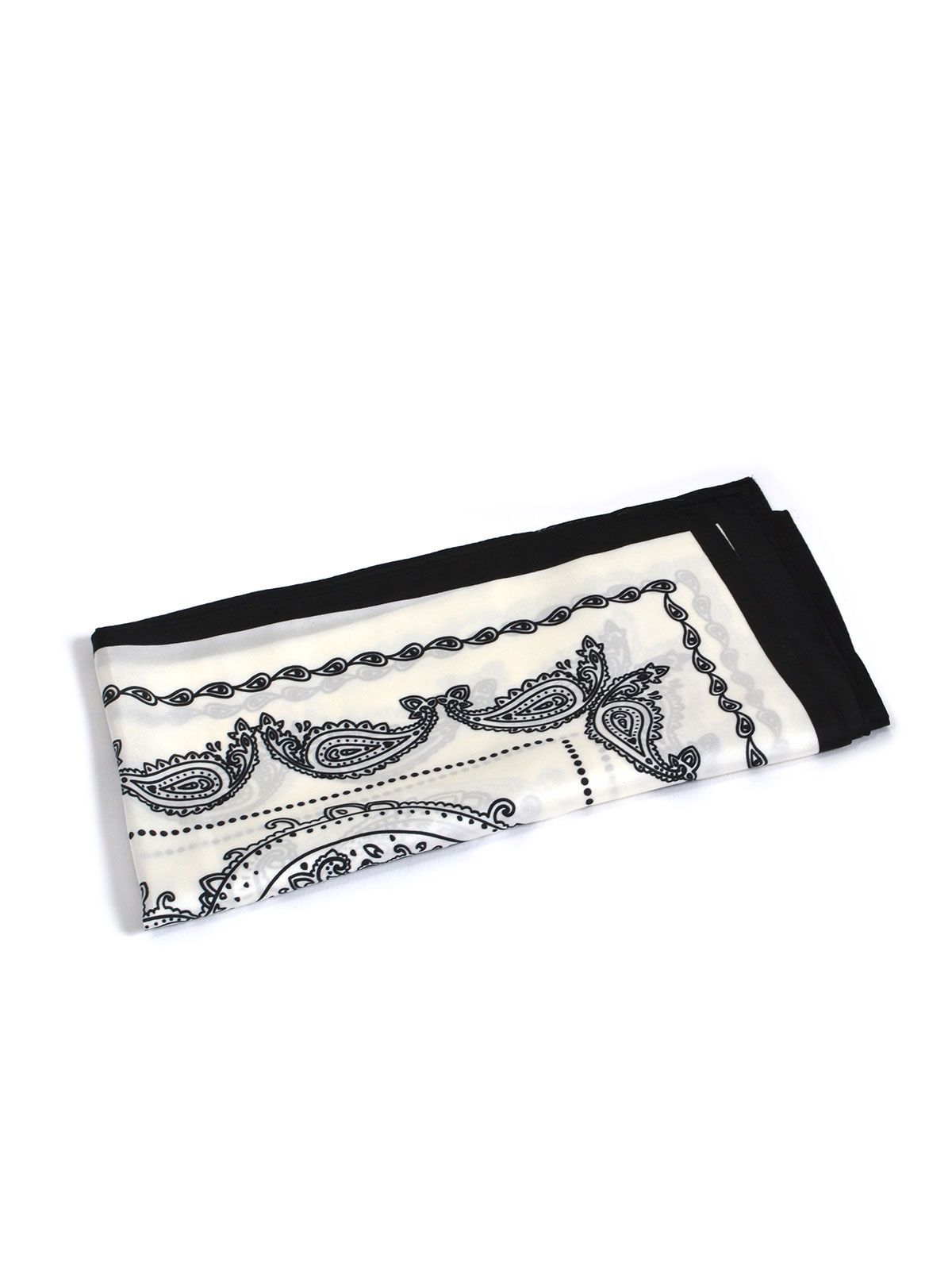 Paisley print scarf