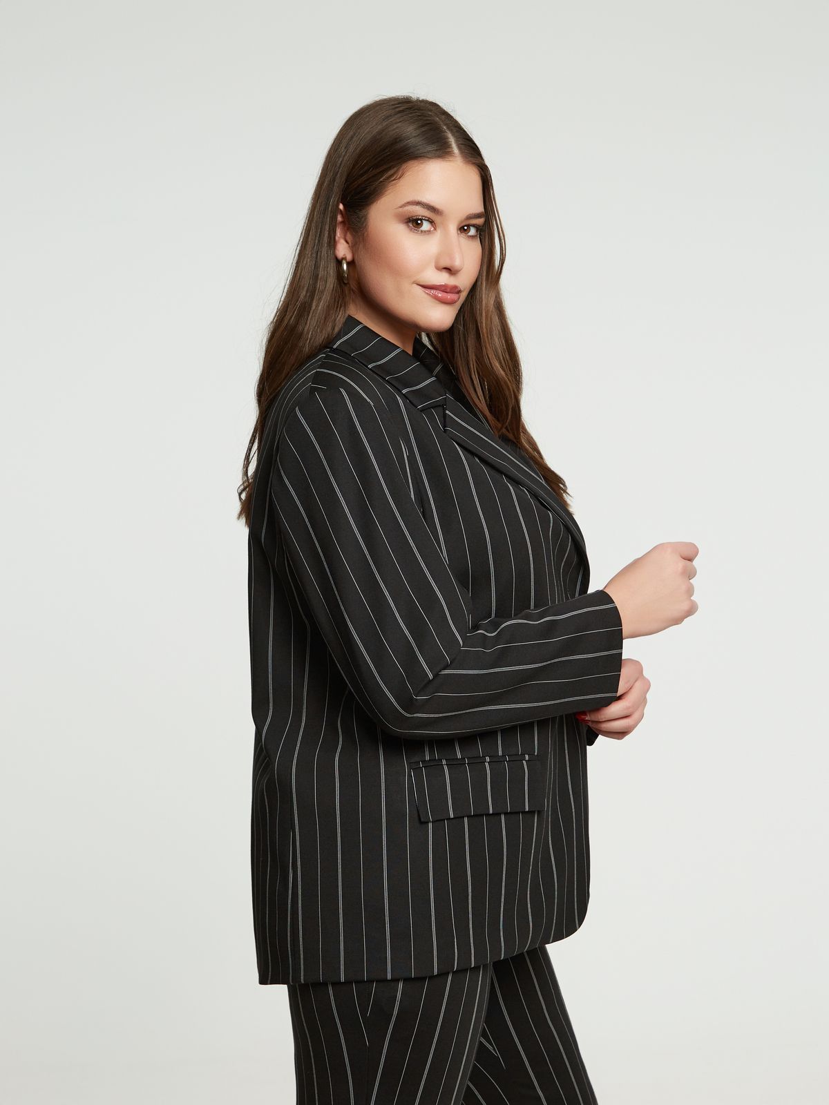 Pinstripe blazer