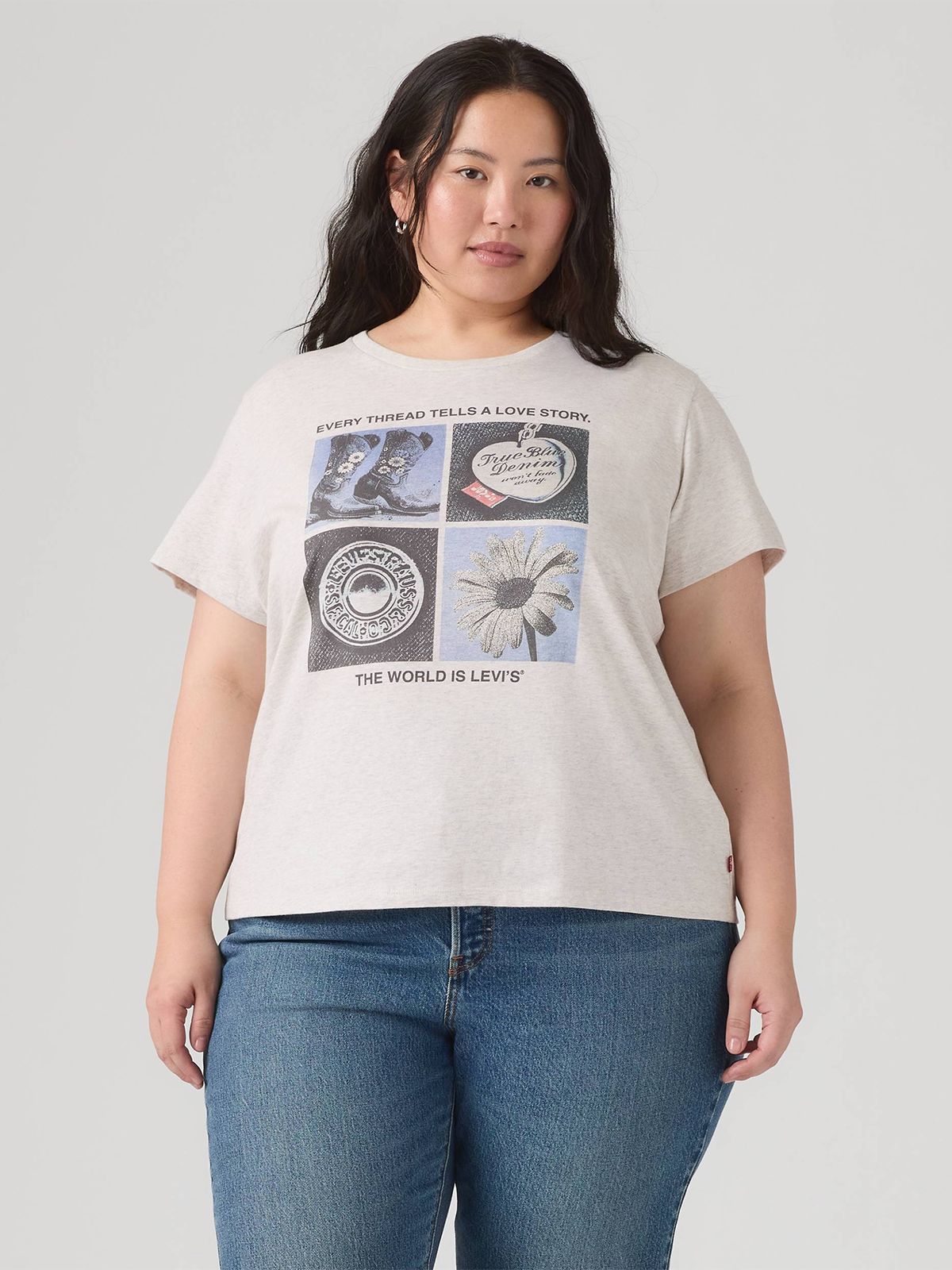 The Perfect Tee Heather Gray