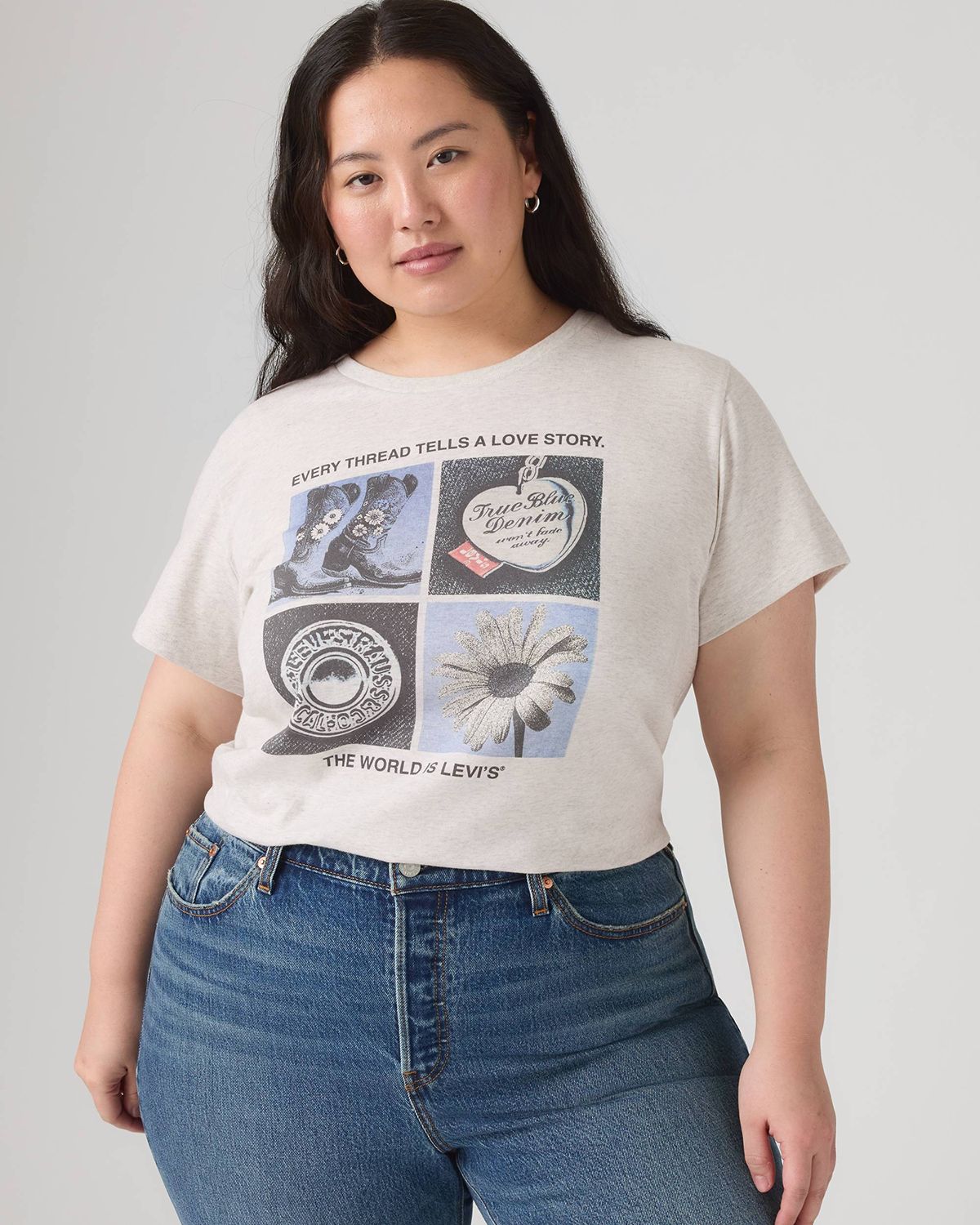 The Perfect Tee Heather Gray