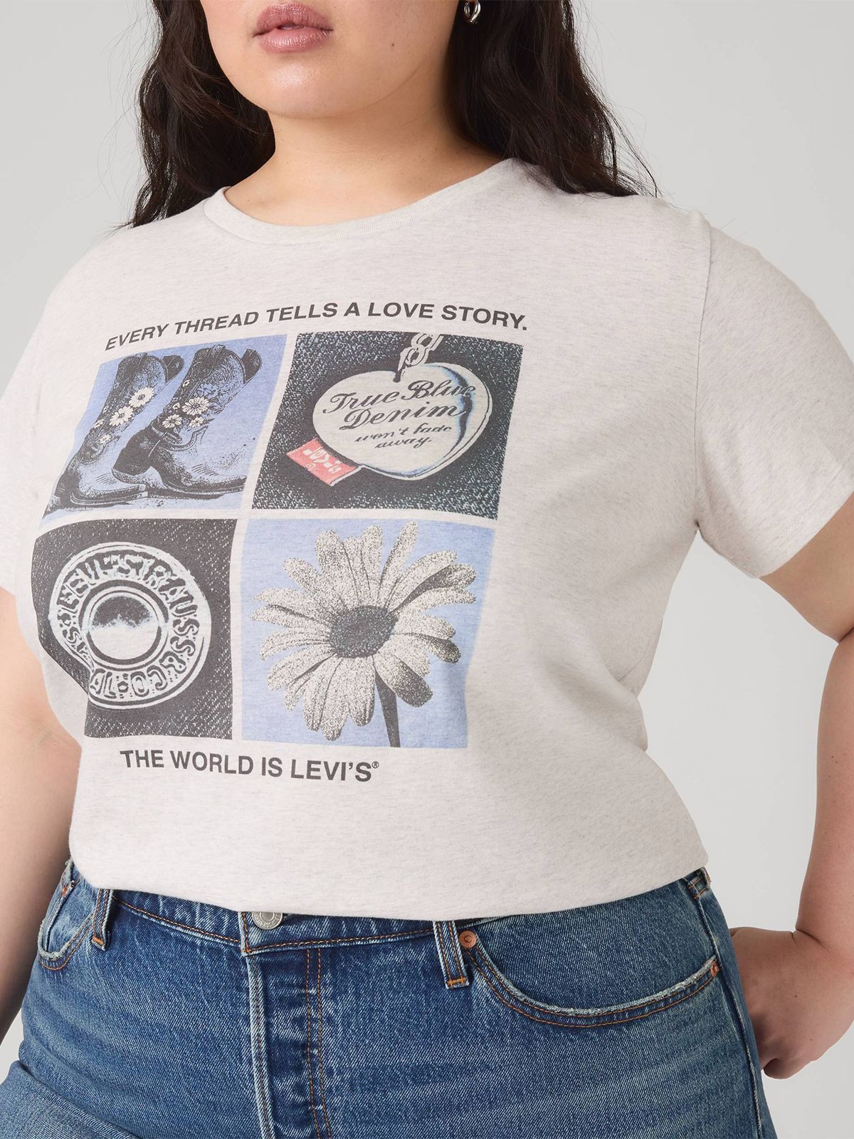 The Perfect Tee Heather Gray