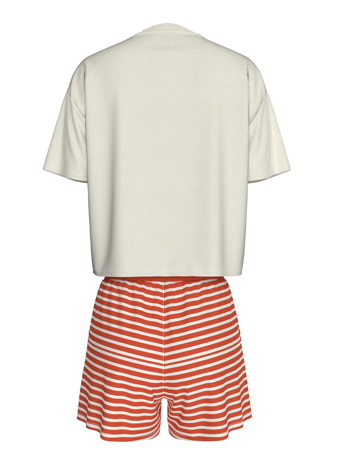 Print Shorts Relaxed Pyjama Set