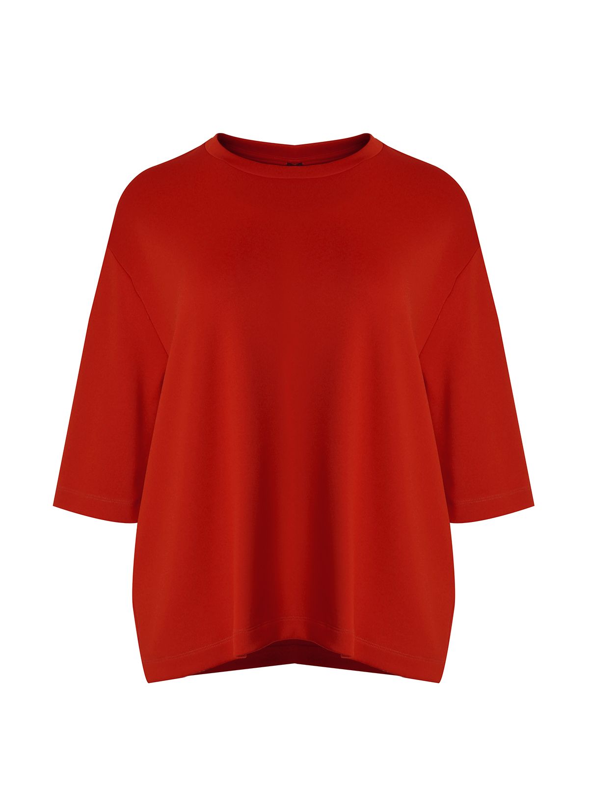 Relaxed fit 3/4 sleeve top
