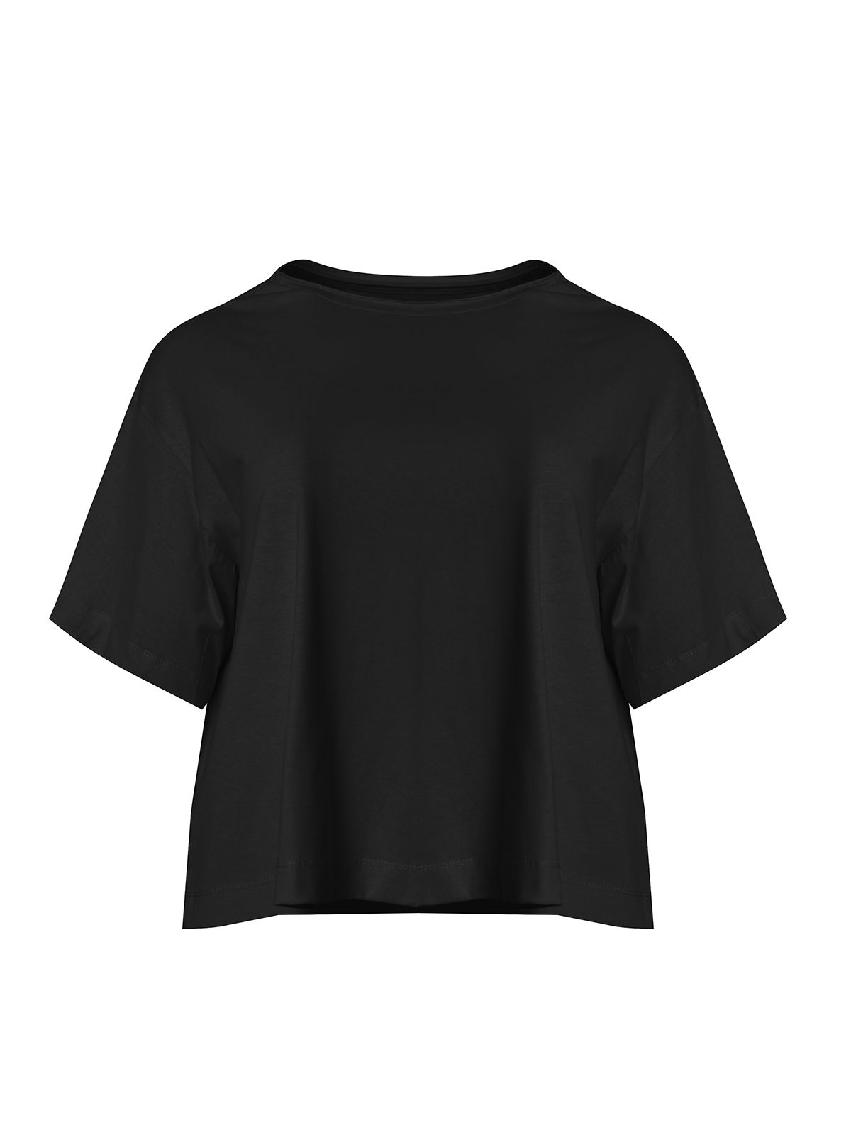Relaxed fit basic cotton t-shirt